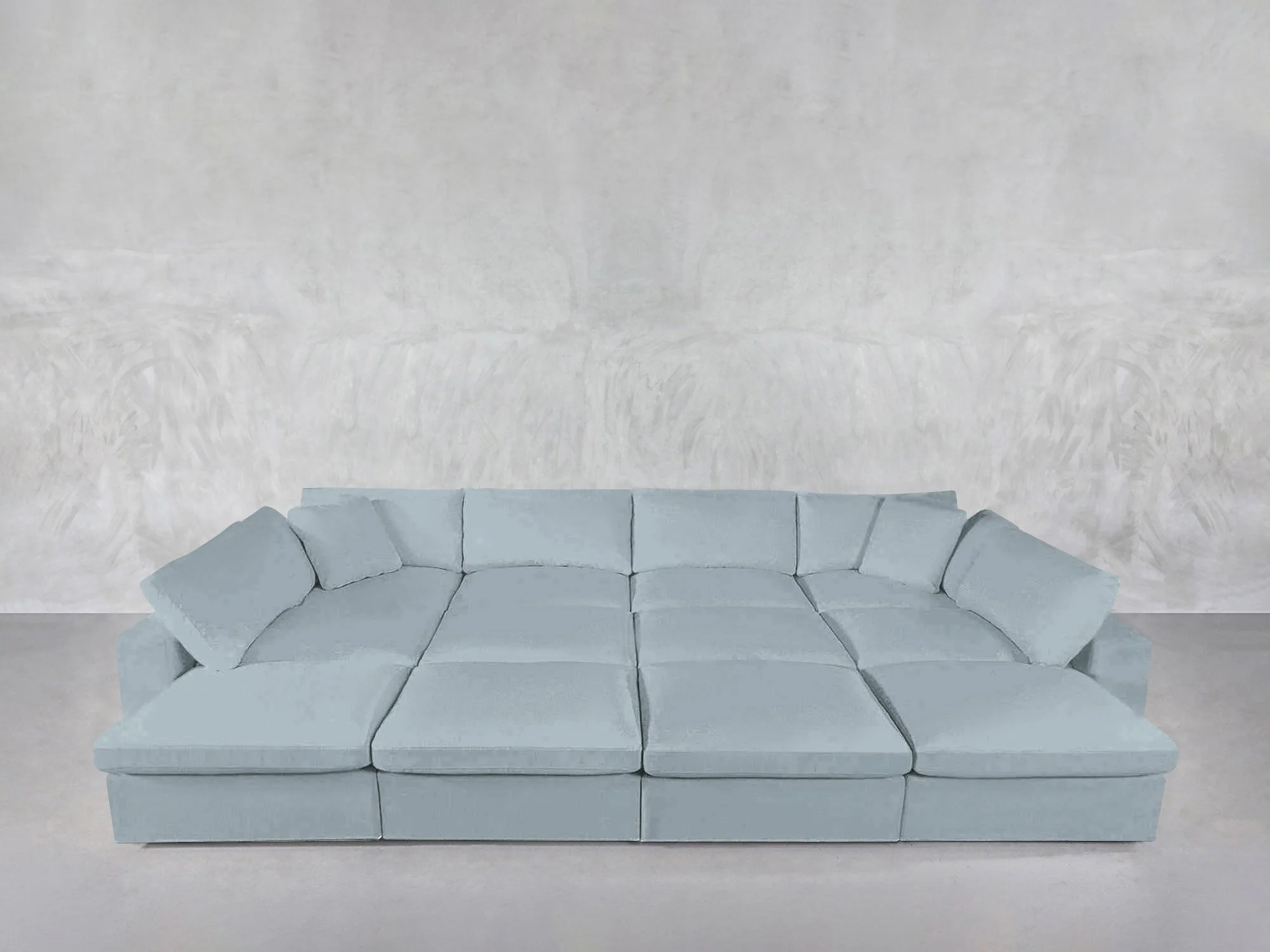 12-Seat Deep Modular Daybed - Image 148