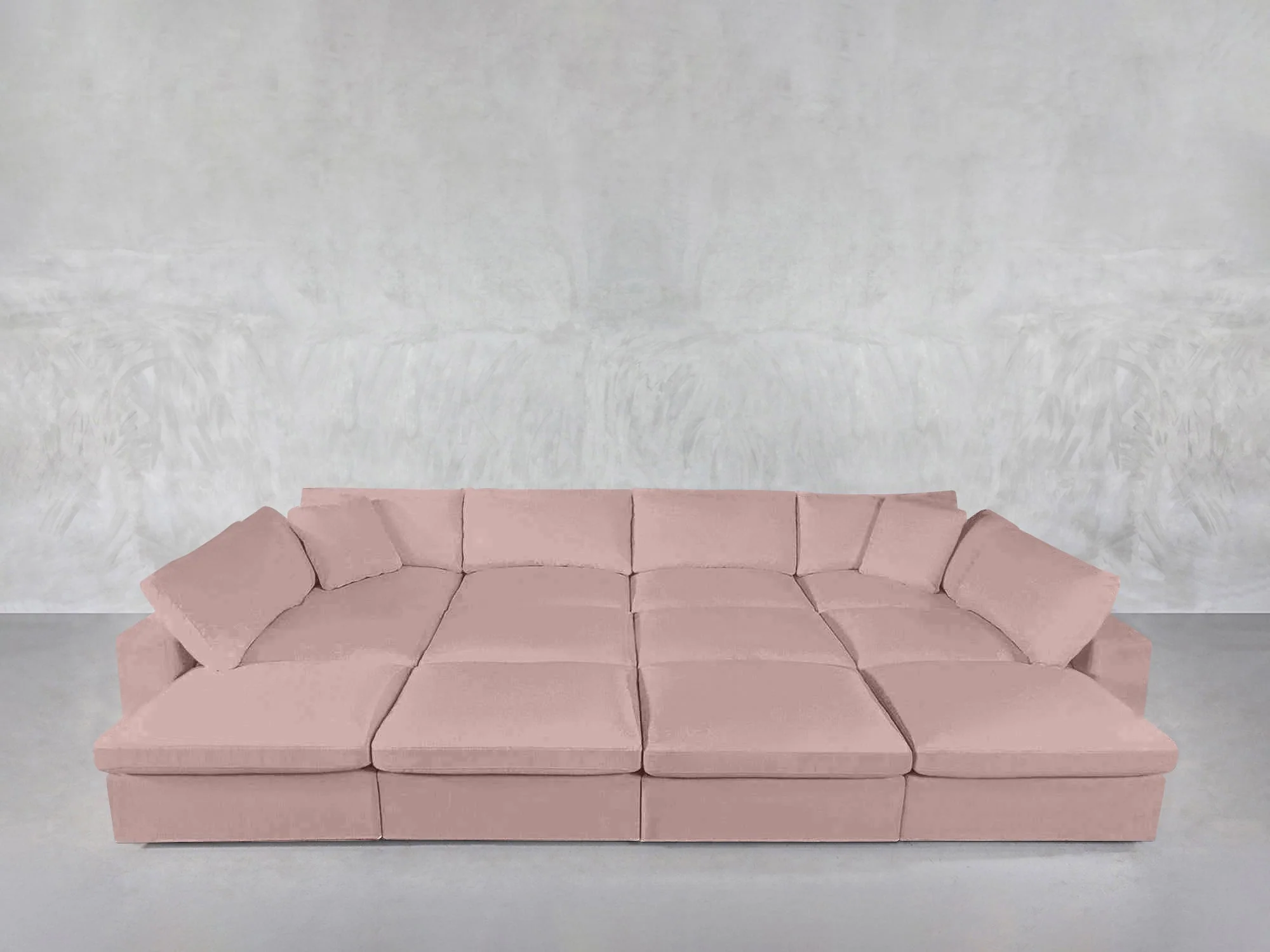 12-Seat Deep Modular Daybed - Image 156