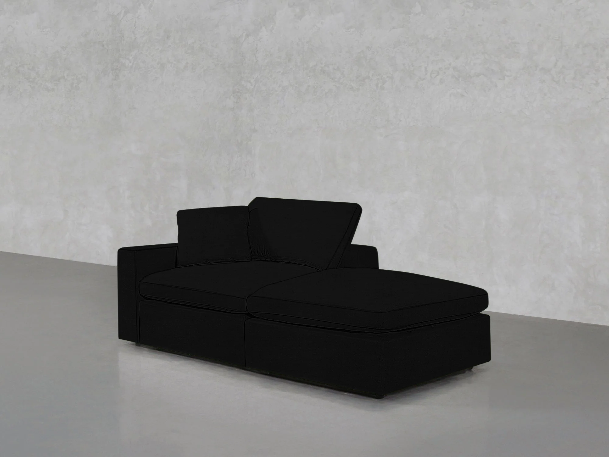 2-Seat Modular Lounger Loveseat - Image 217