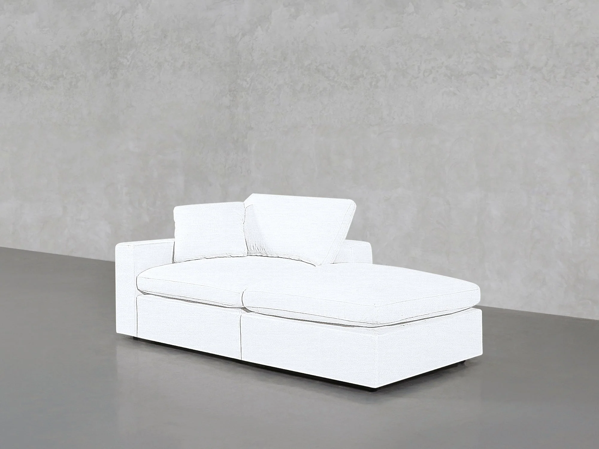 2-Seat Modular Lounger Loveseat - Image 39