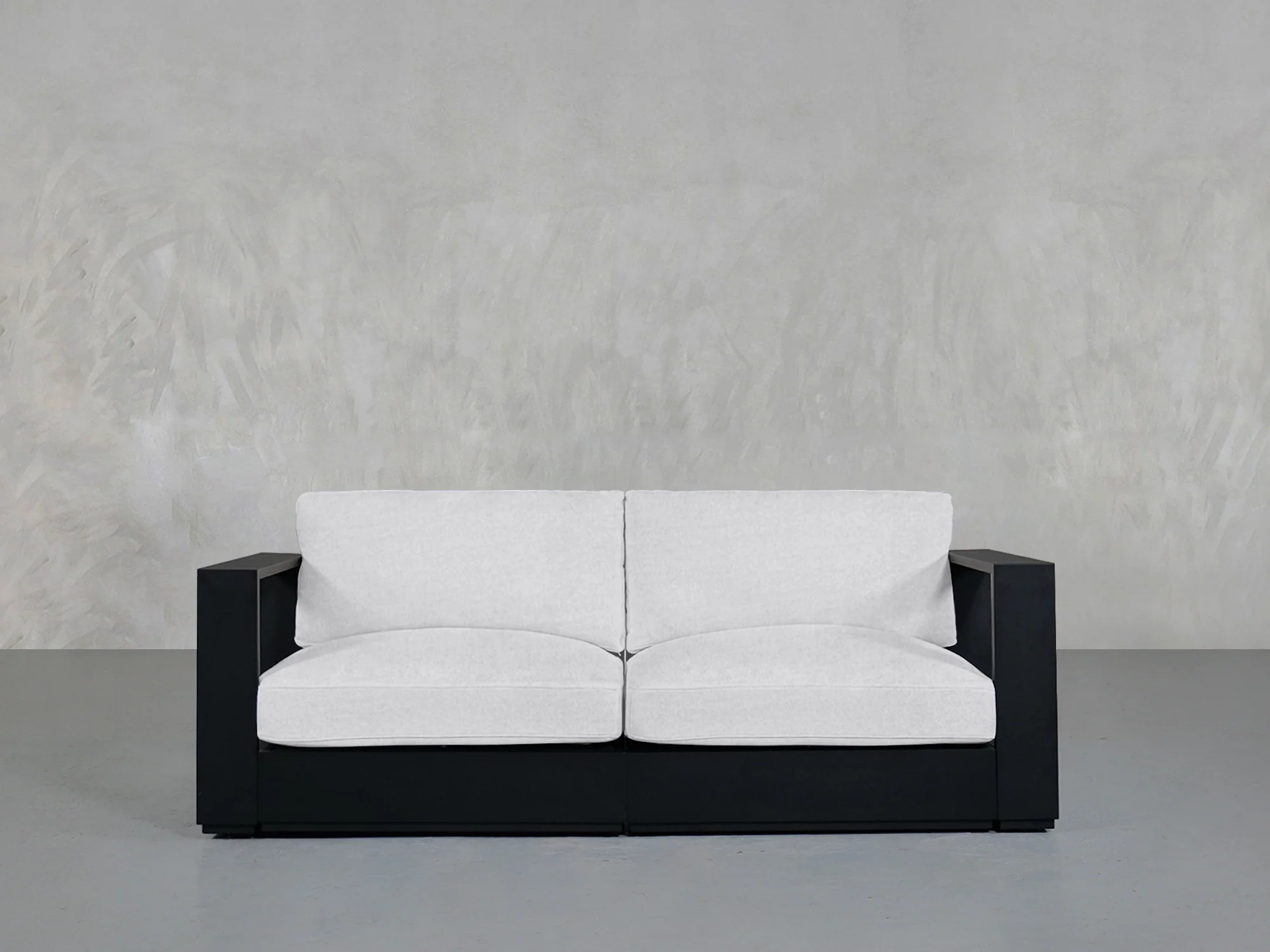 2-Seat Modular Loveseat Aluminum Outdoor - Image 5