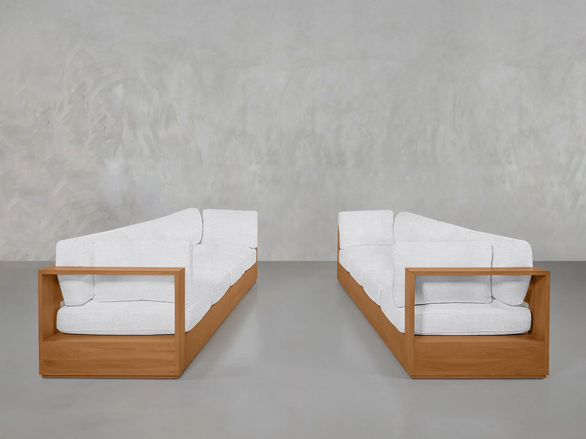 3-3 Sofa Set Teak Outdoor - Image 8