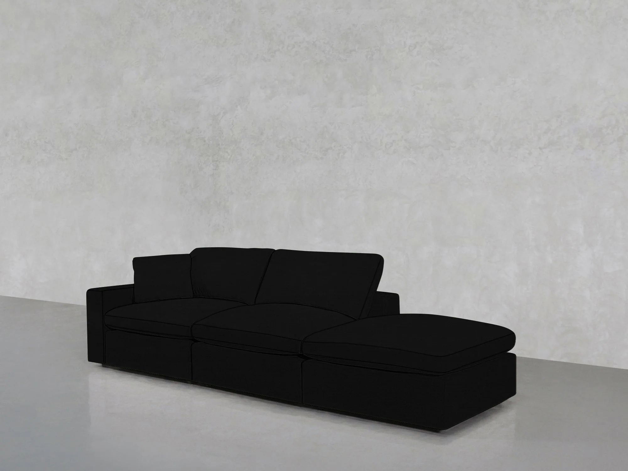 3-Seat Modular Lounger Sofa - Image 217