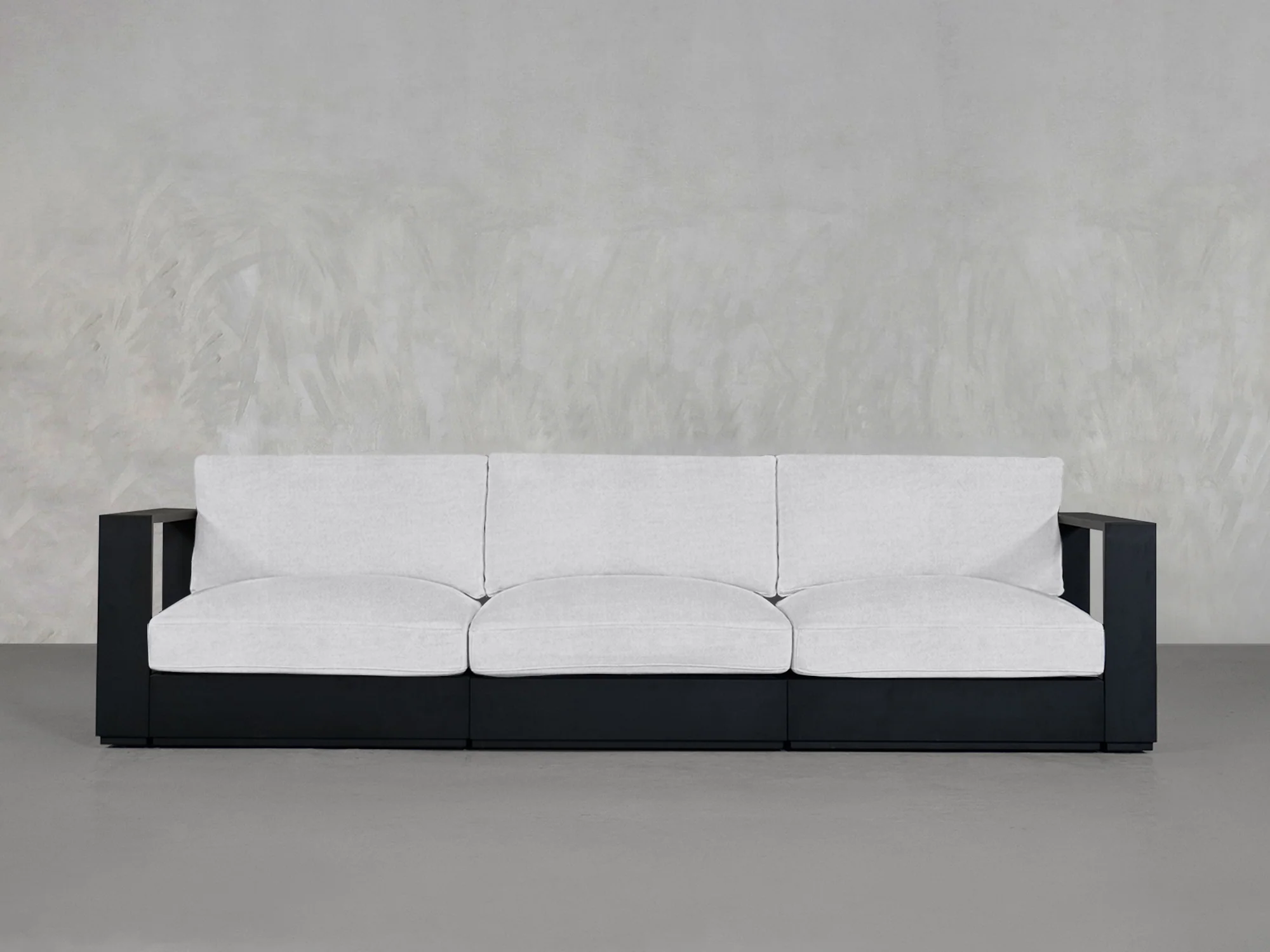 3-Seat Modular Sofa Aluminum Outdoor - Image 9