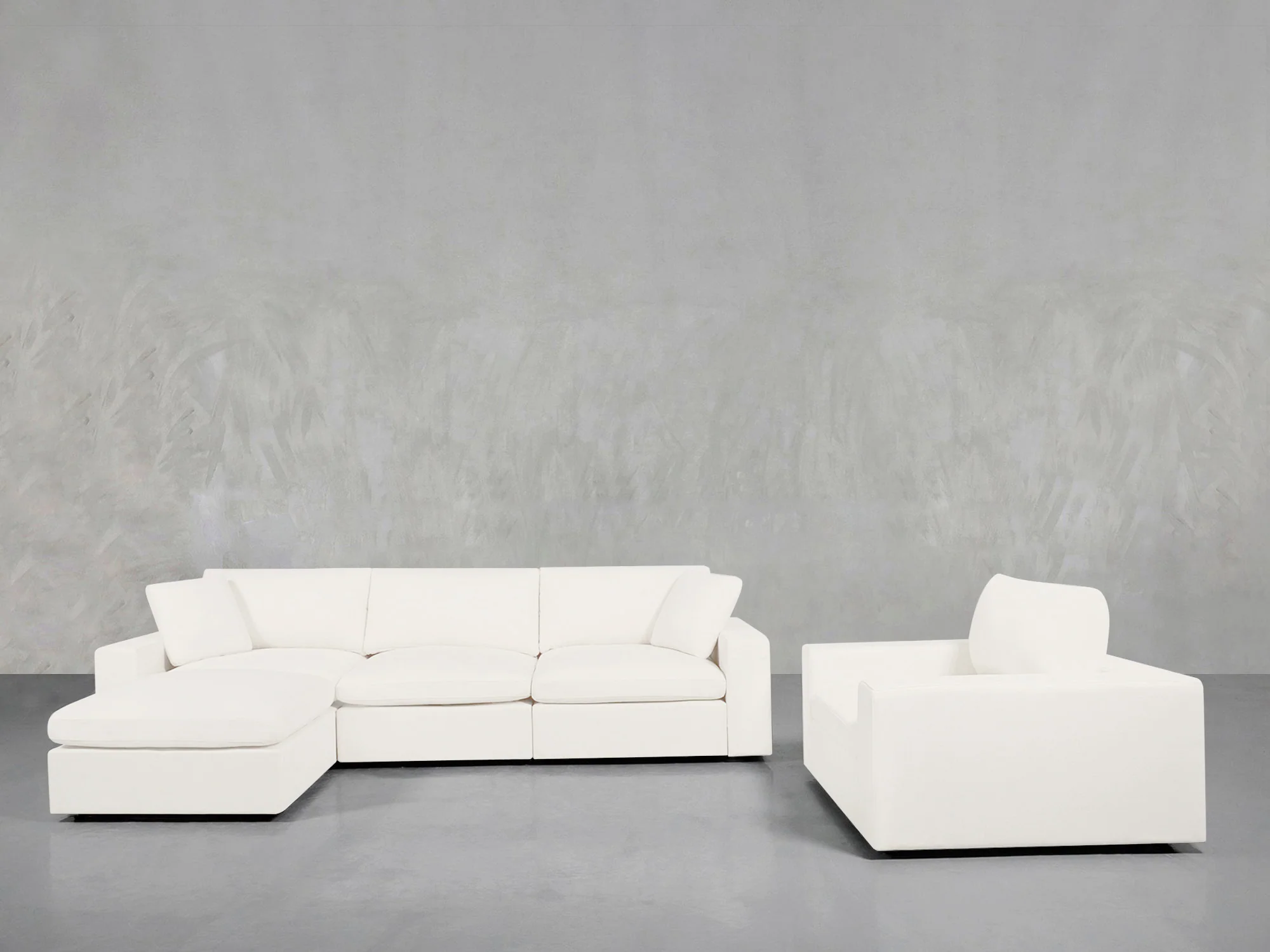 4-1 Sectional & Armchair Set - Image 77