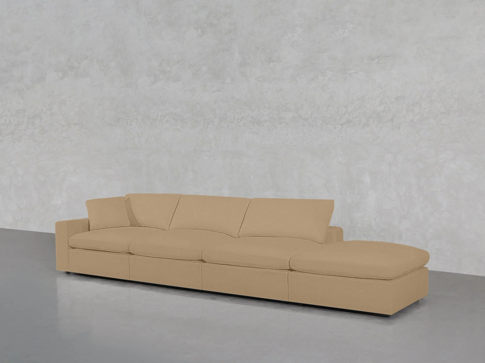 4-Seat Modular Lounger Sofa - Image 135