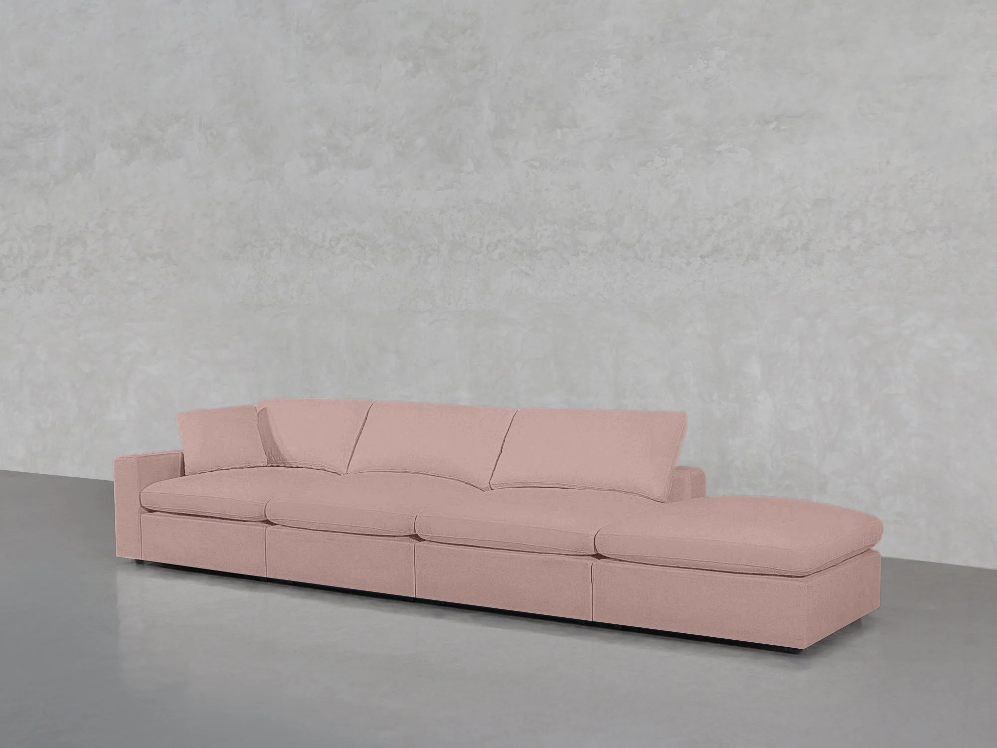 4-Seat Modular Lounger Sofa - Image 223