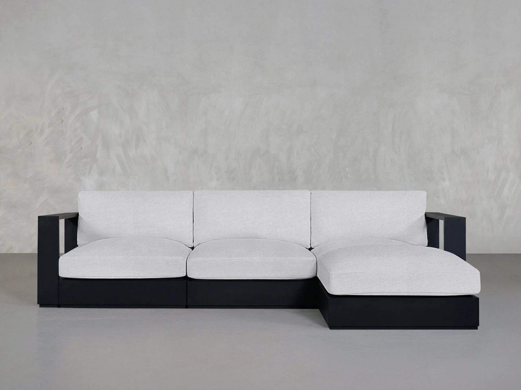 4-Seat Modular Chaise Sectional Aluminum Outdoor - Image 7