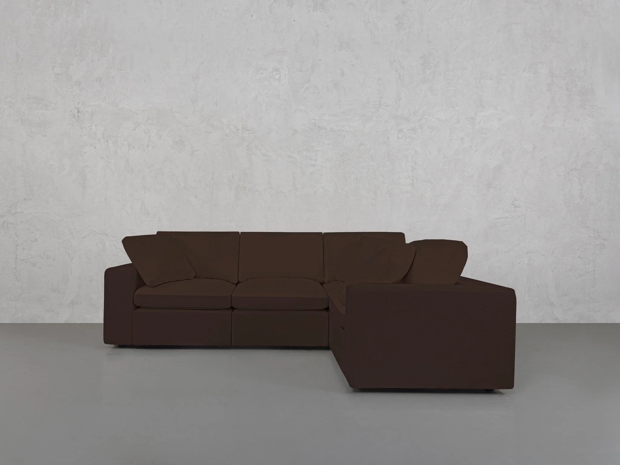 4-Seat Modular Corner Right Sectional - Image 147