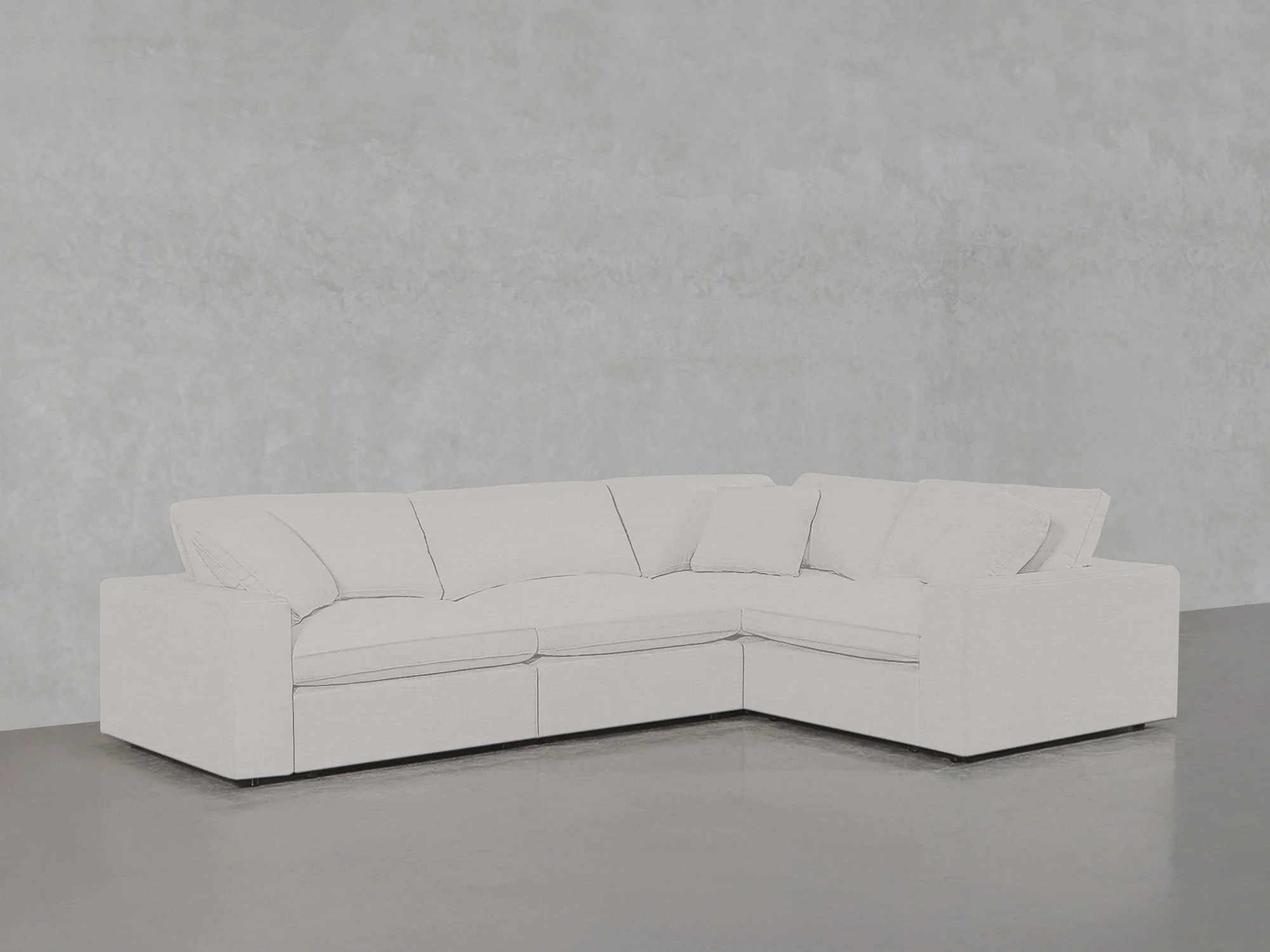 4-Seat Modular Corner Right Sectional - Image 179