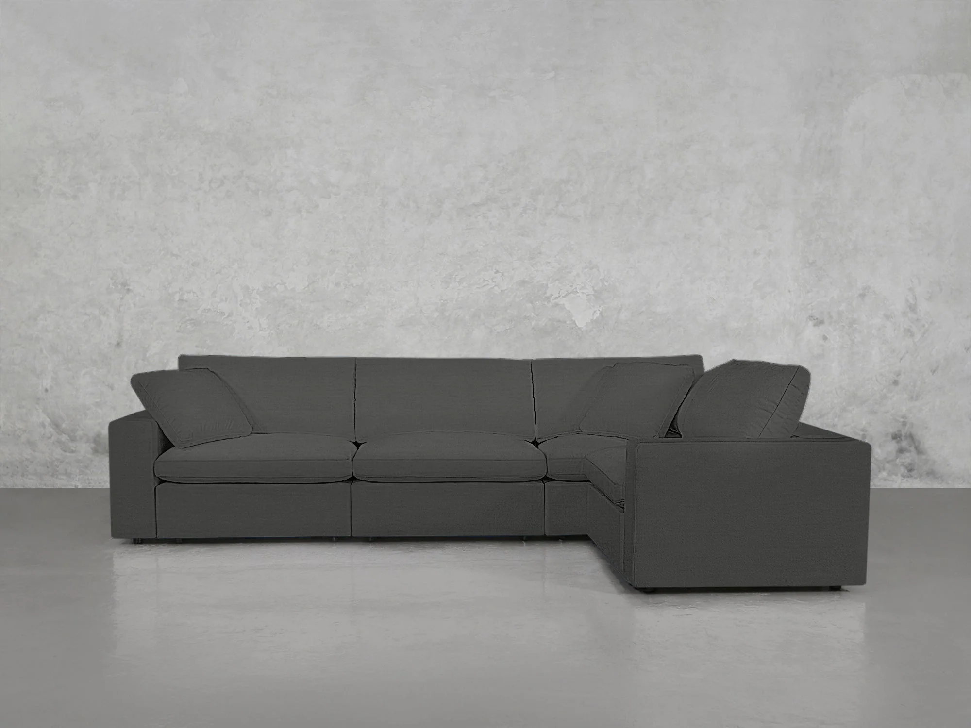 4-Seat Modular Corner Right Sectional - Image 189