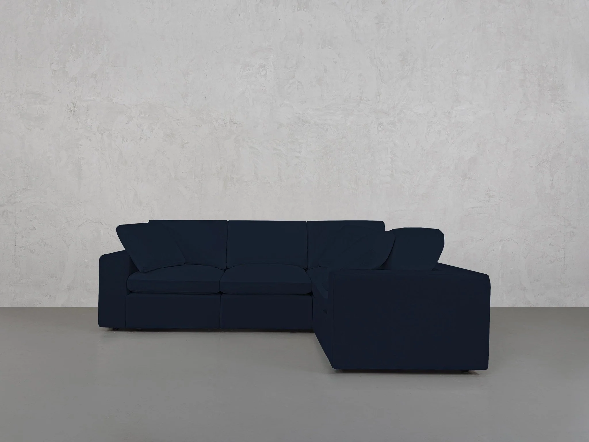 4-Seat Modular Corner Right Sectional - Image 202