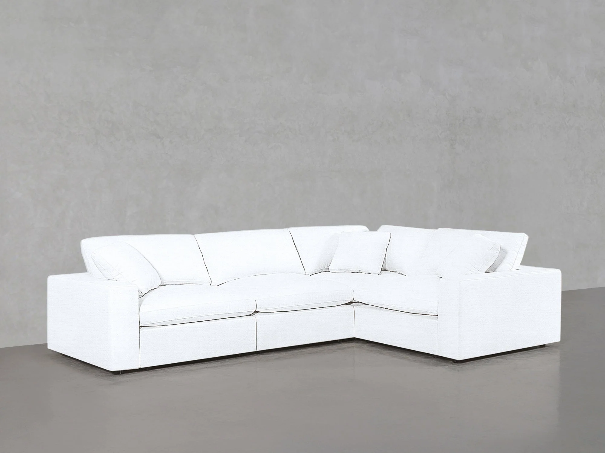 4-Seat Modular Corner Right Sectional - Image 35