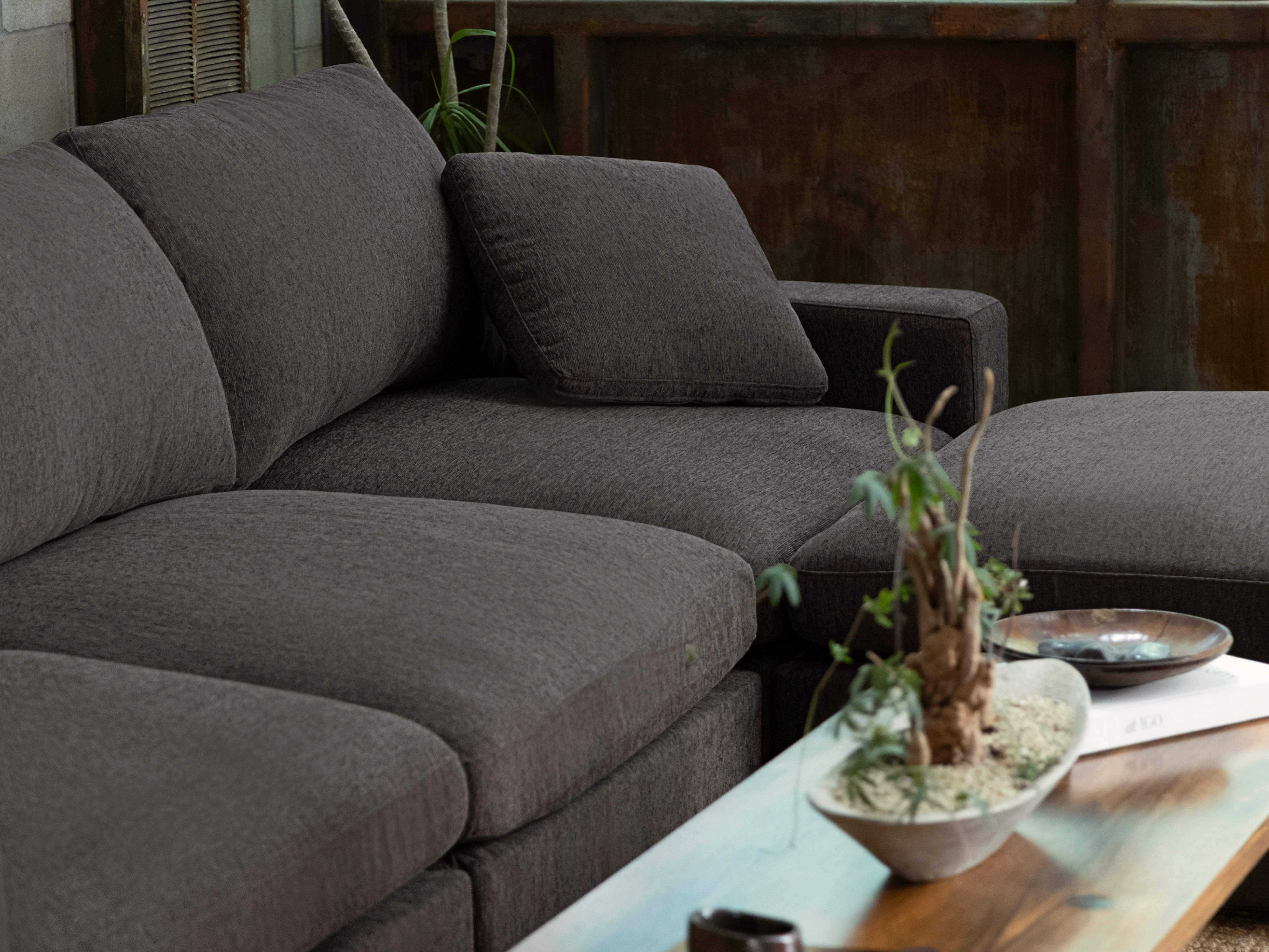 6-Seat Modular Double Chaise Sectional - Image 94