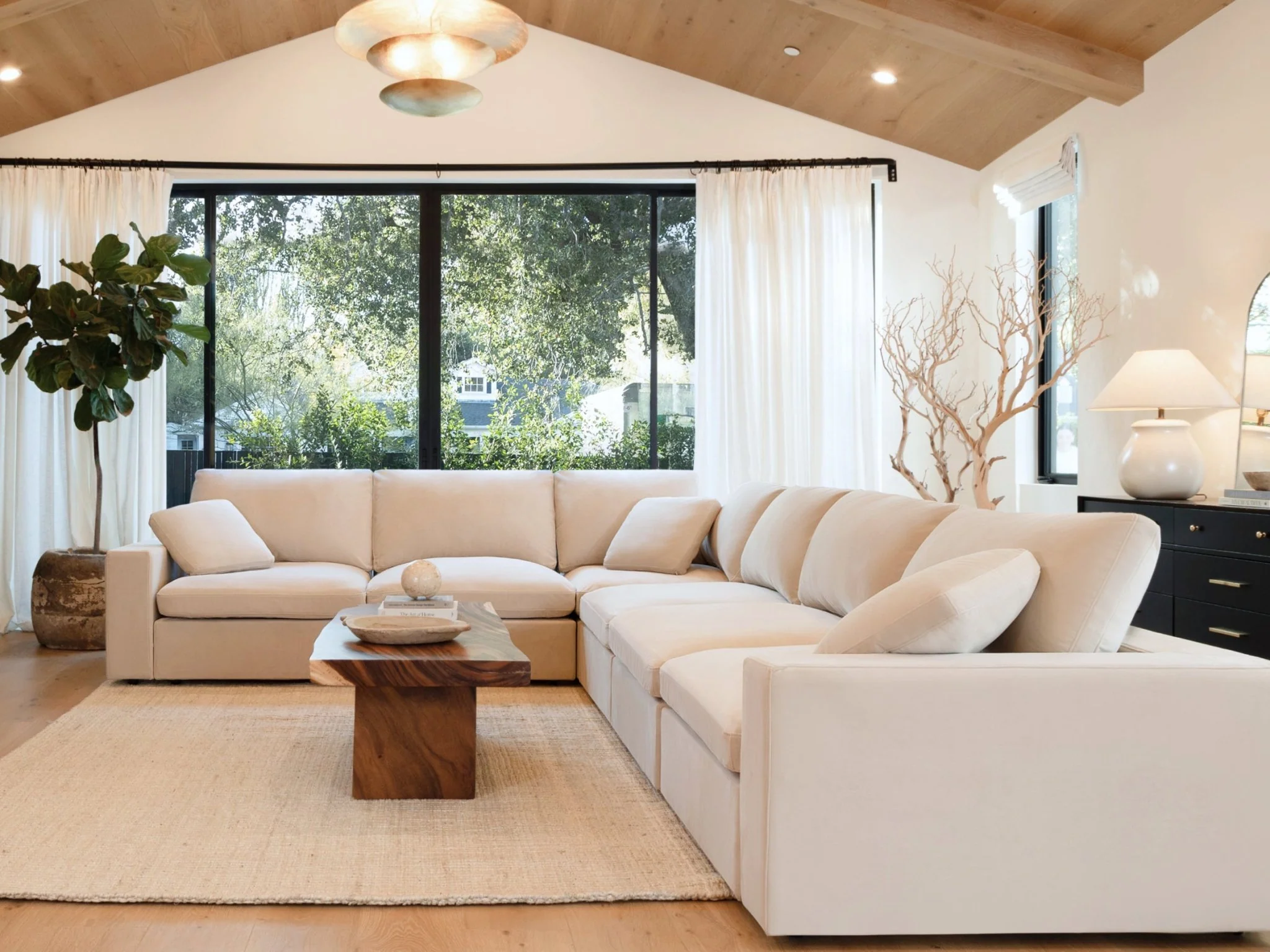 6-Seat Modular Double Chaise Sectional - Image 125