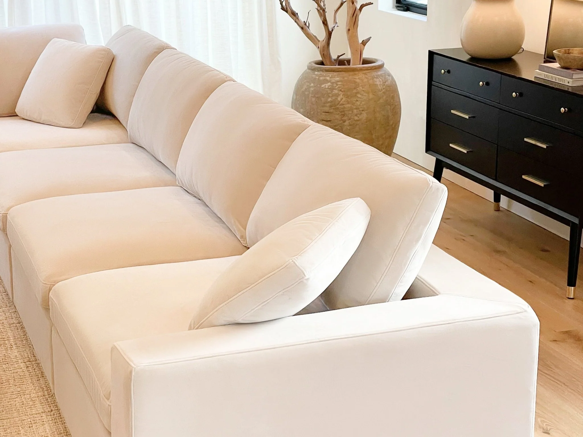 6-Seat Modular Double Chaise Sectional - Image 127