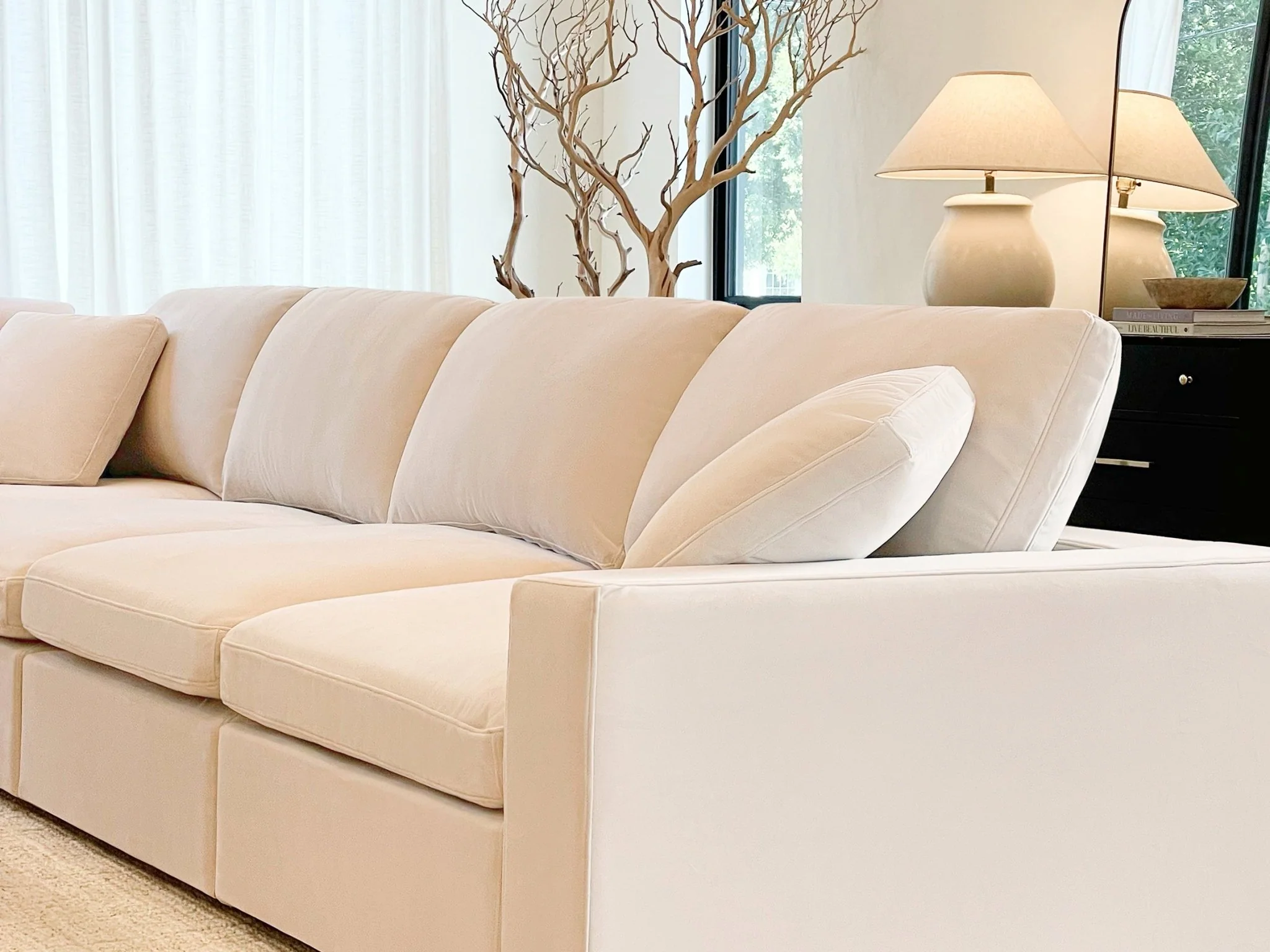 6-Seat Modular Double Chaise Sectional - Image 128