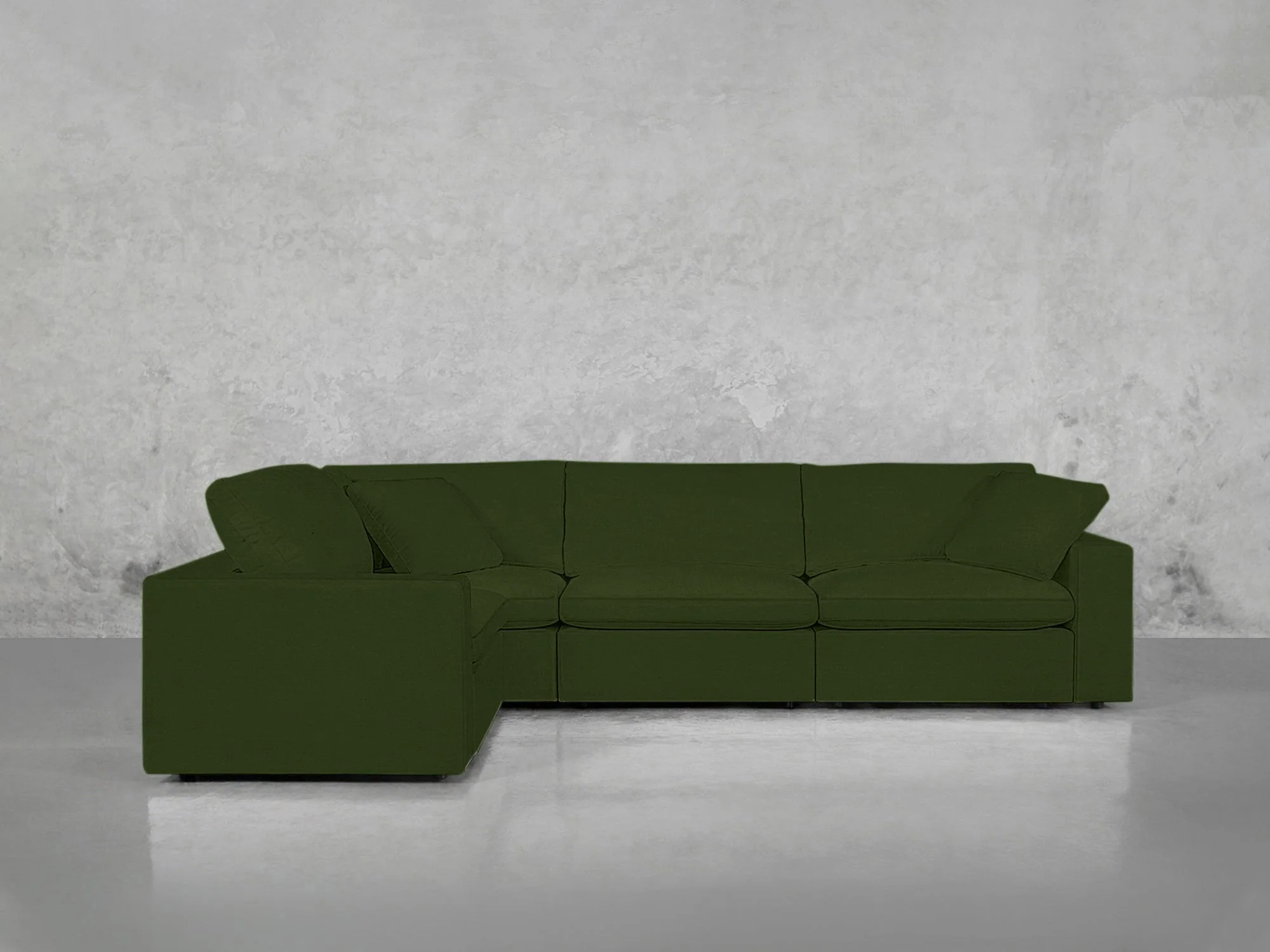 4-Seat Modular Corner Sectional - Image 163