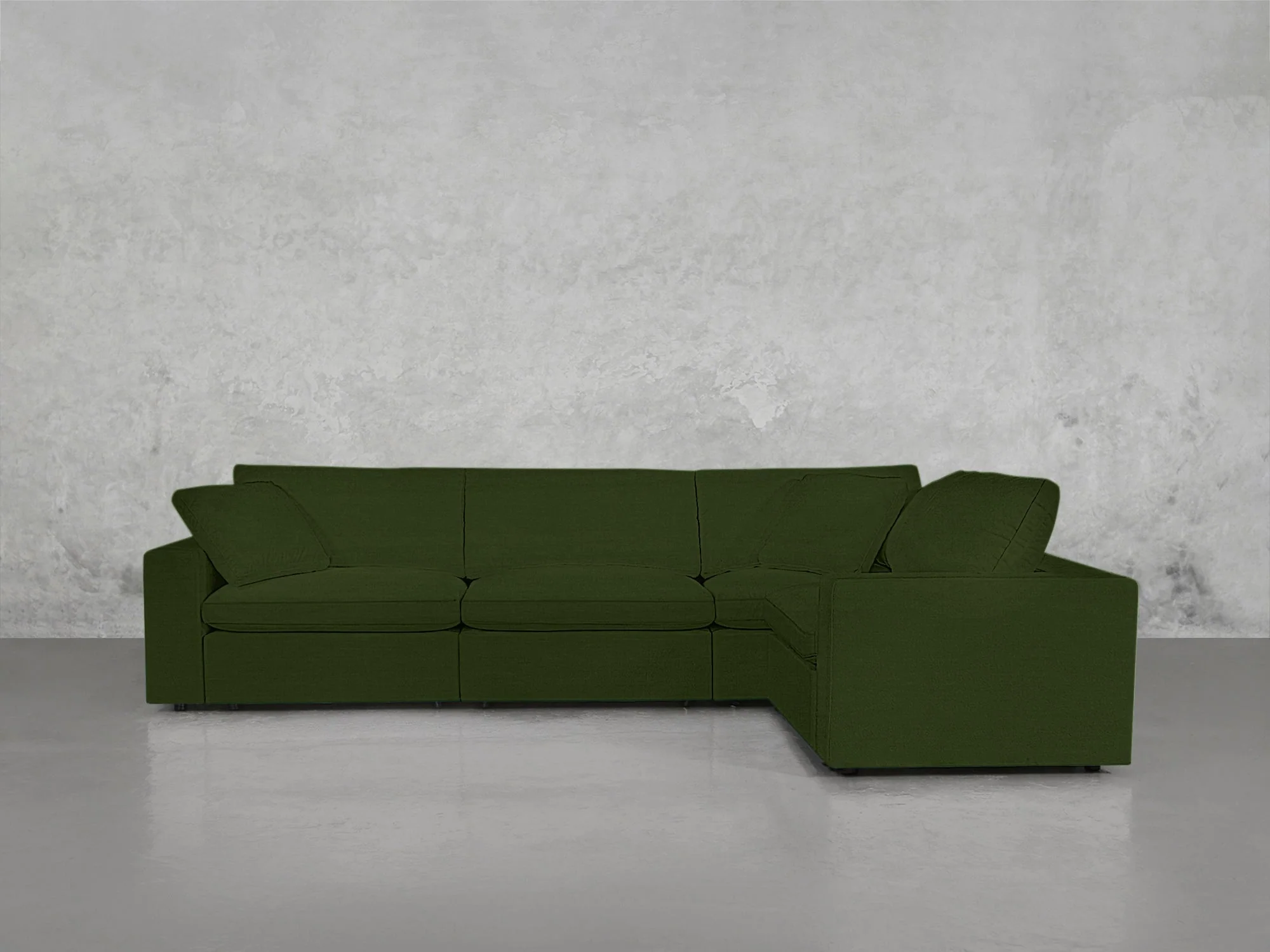 4-Seat Modular Corner Right Sectional - Image 156