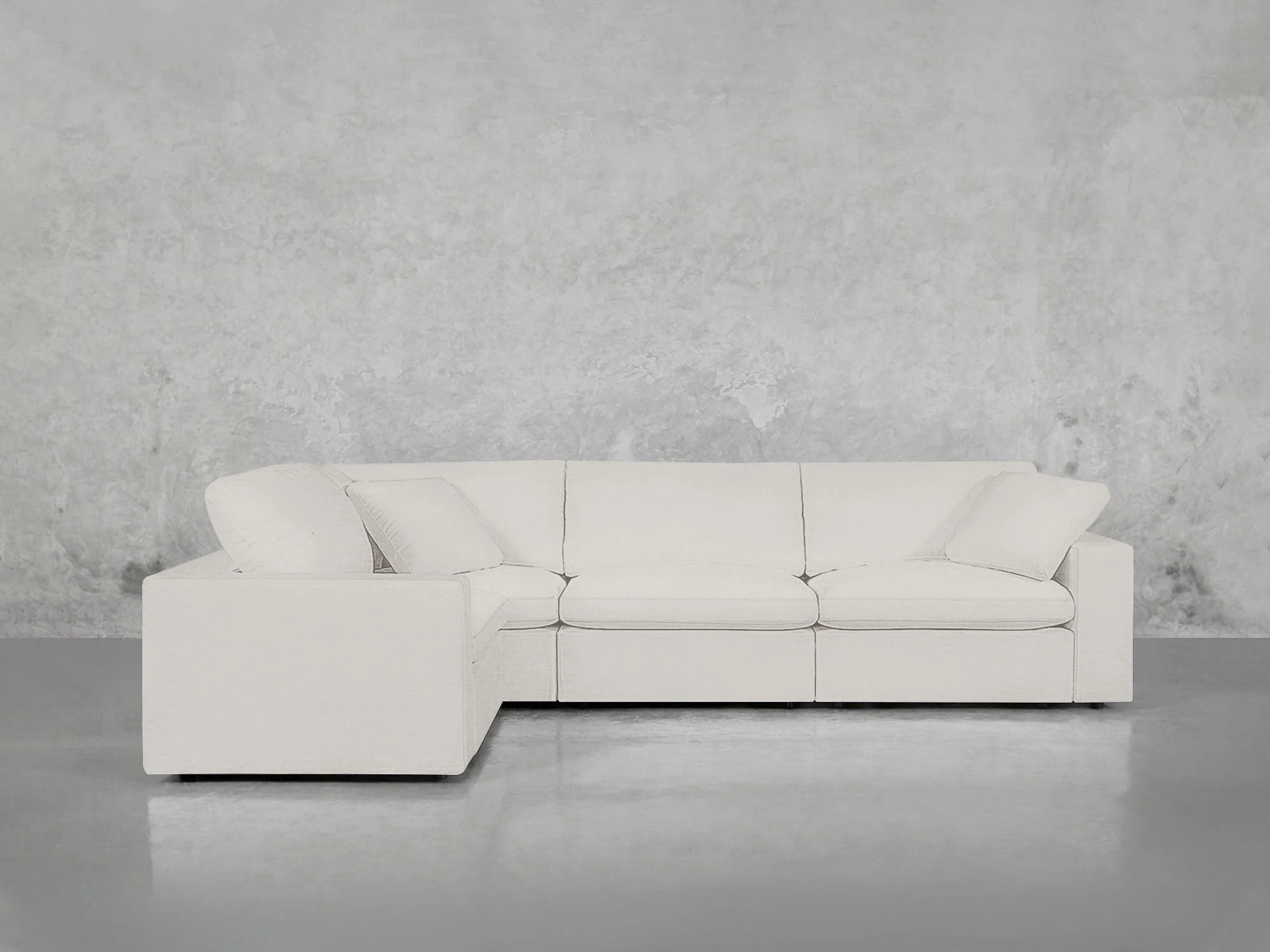 4-Seat Modular Corner Sectional - Image 187