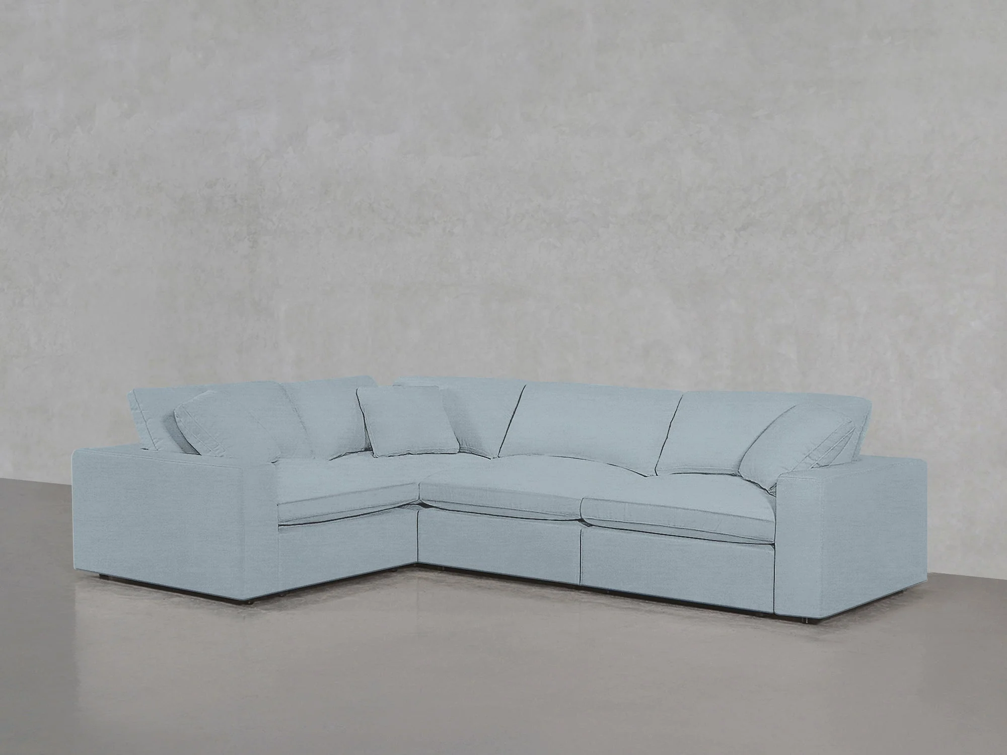 4-Seat Modular Corner Sectional - Image 225