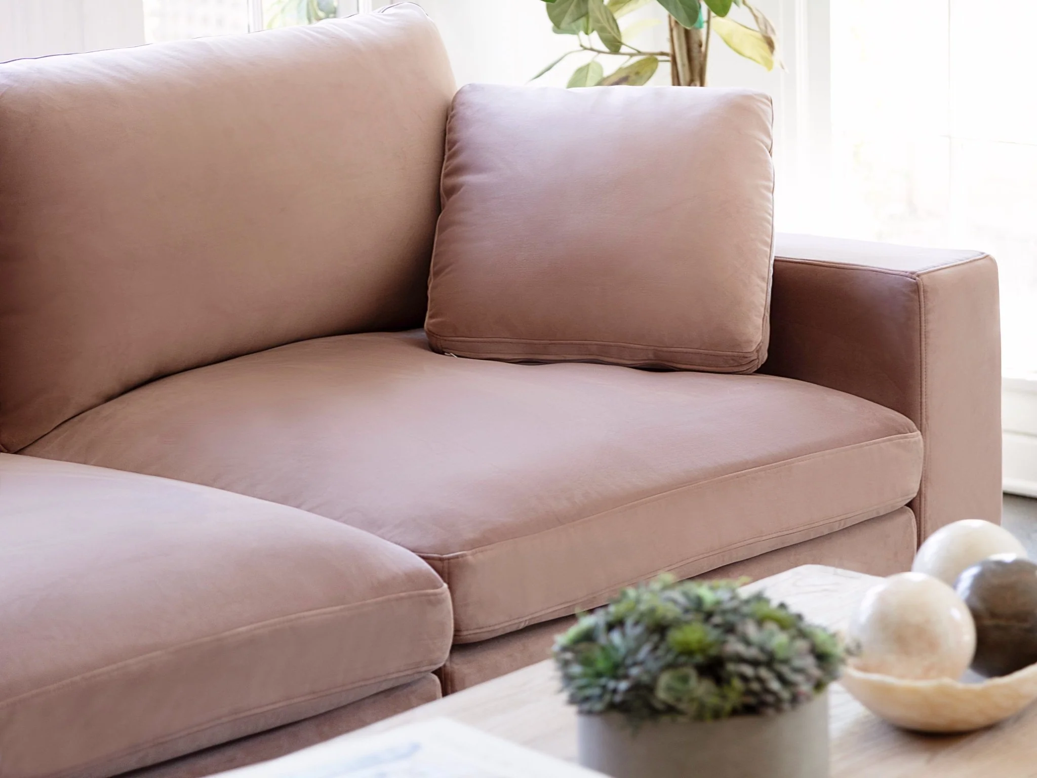 6-Seat Modular Double Chaise Sectional - Image 227