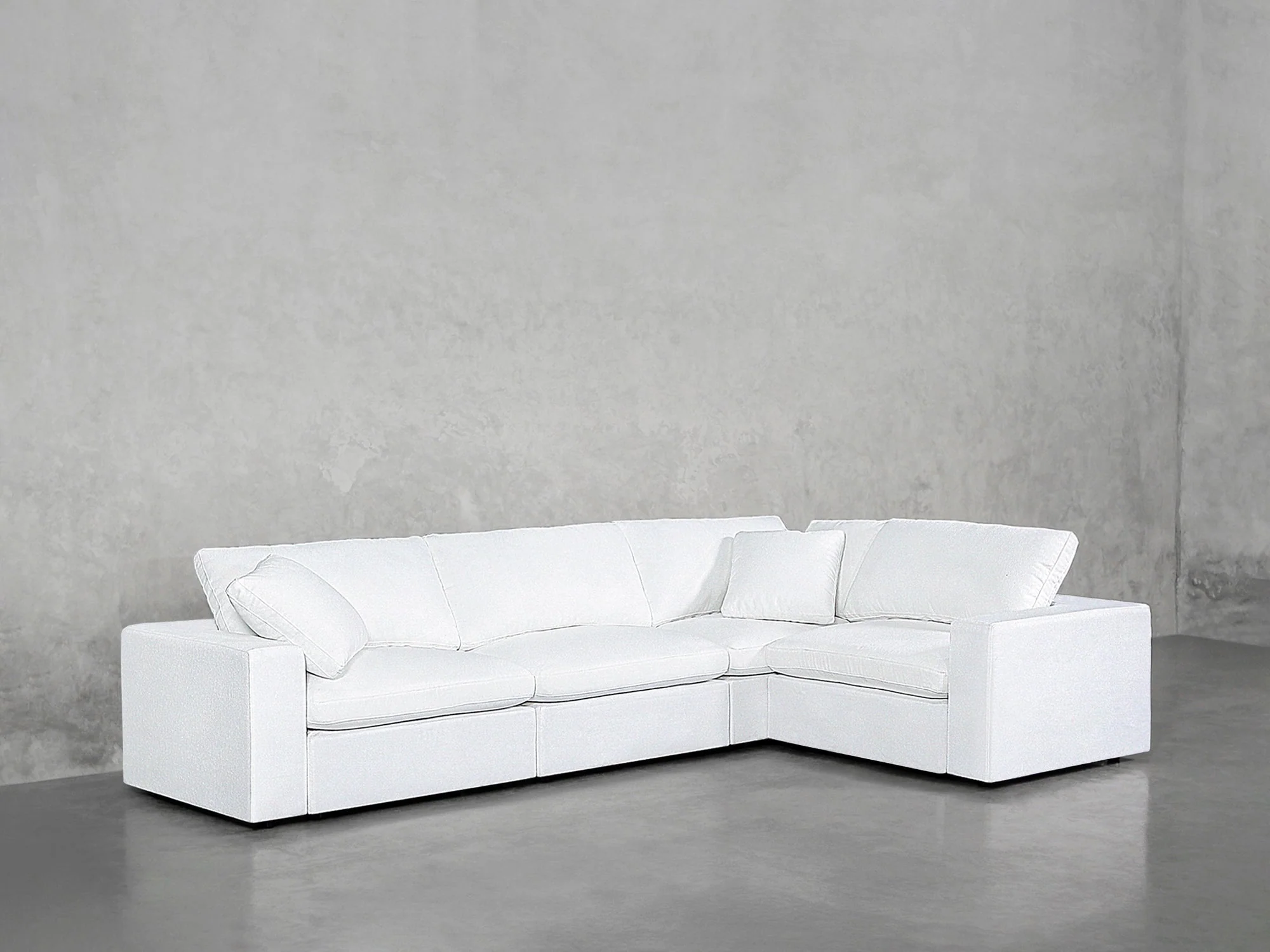 4-Seat Modular Corner Right Sectional - Image 3