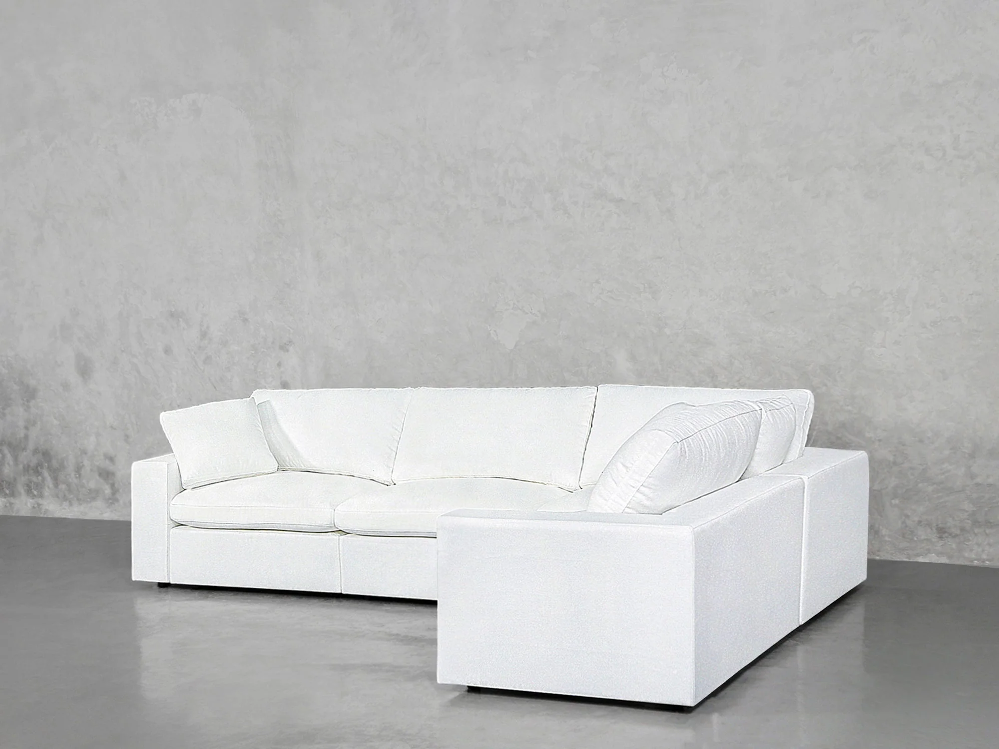 4-Seat Modular Corner Right Sectional - Image 4