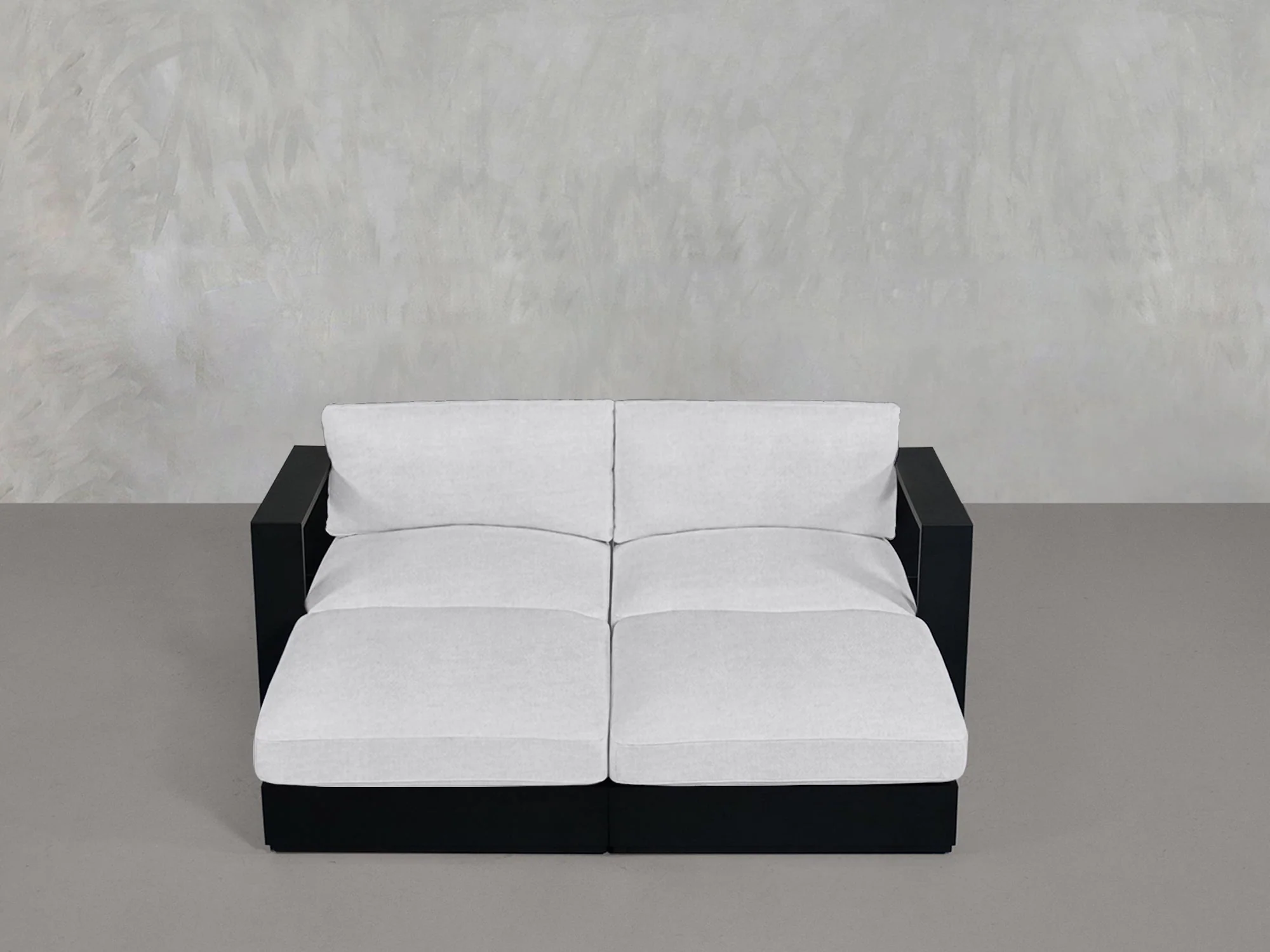 4-Seat Modular Daybed Aluminum Outdoor - Image 5