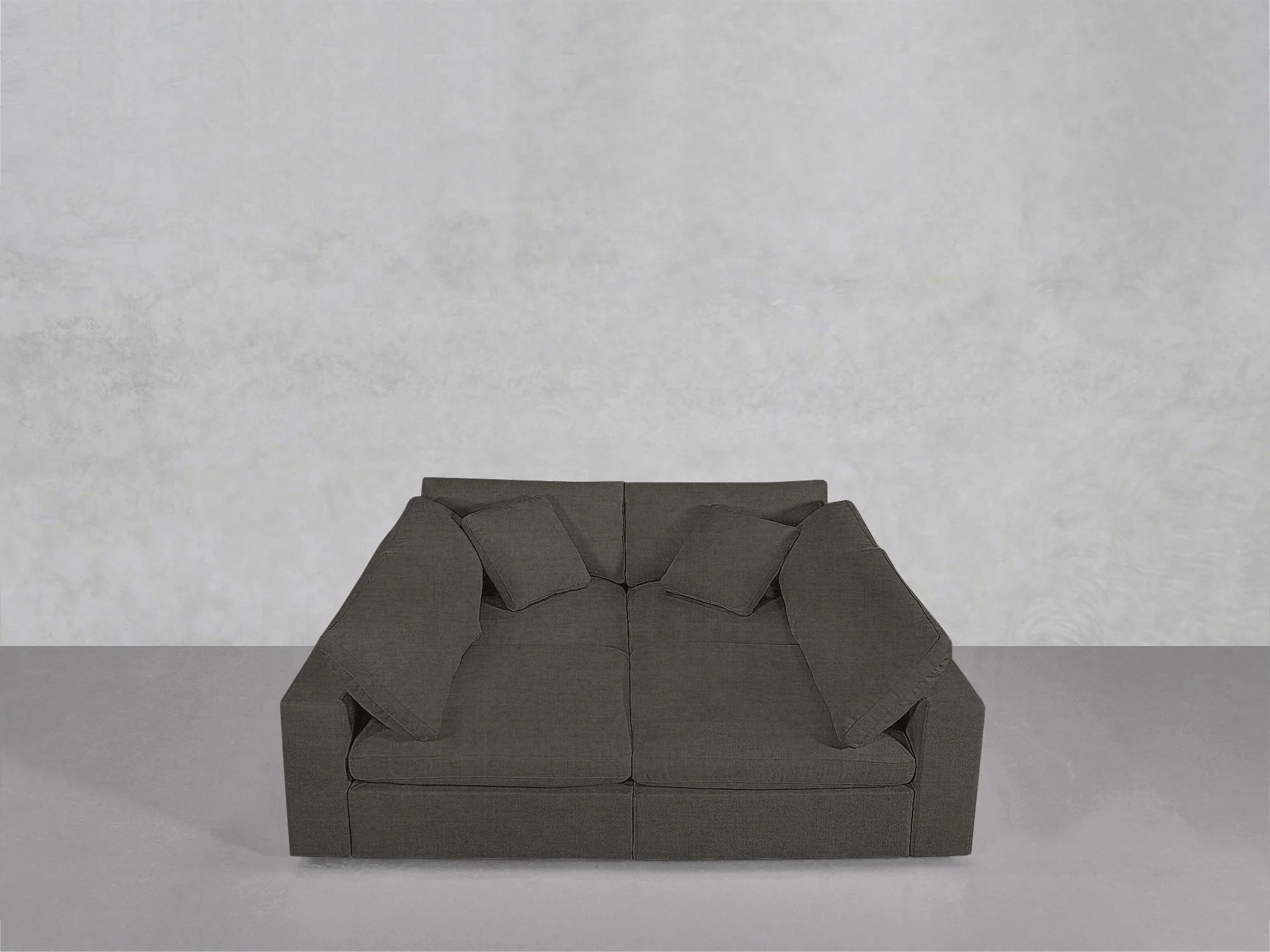 4-Seat Modular Open Corner Sectional - Image 100