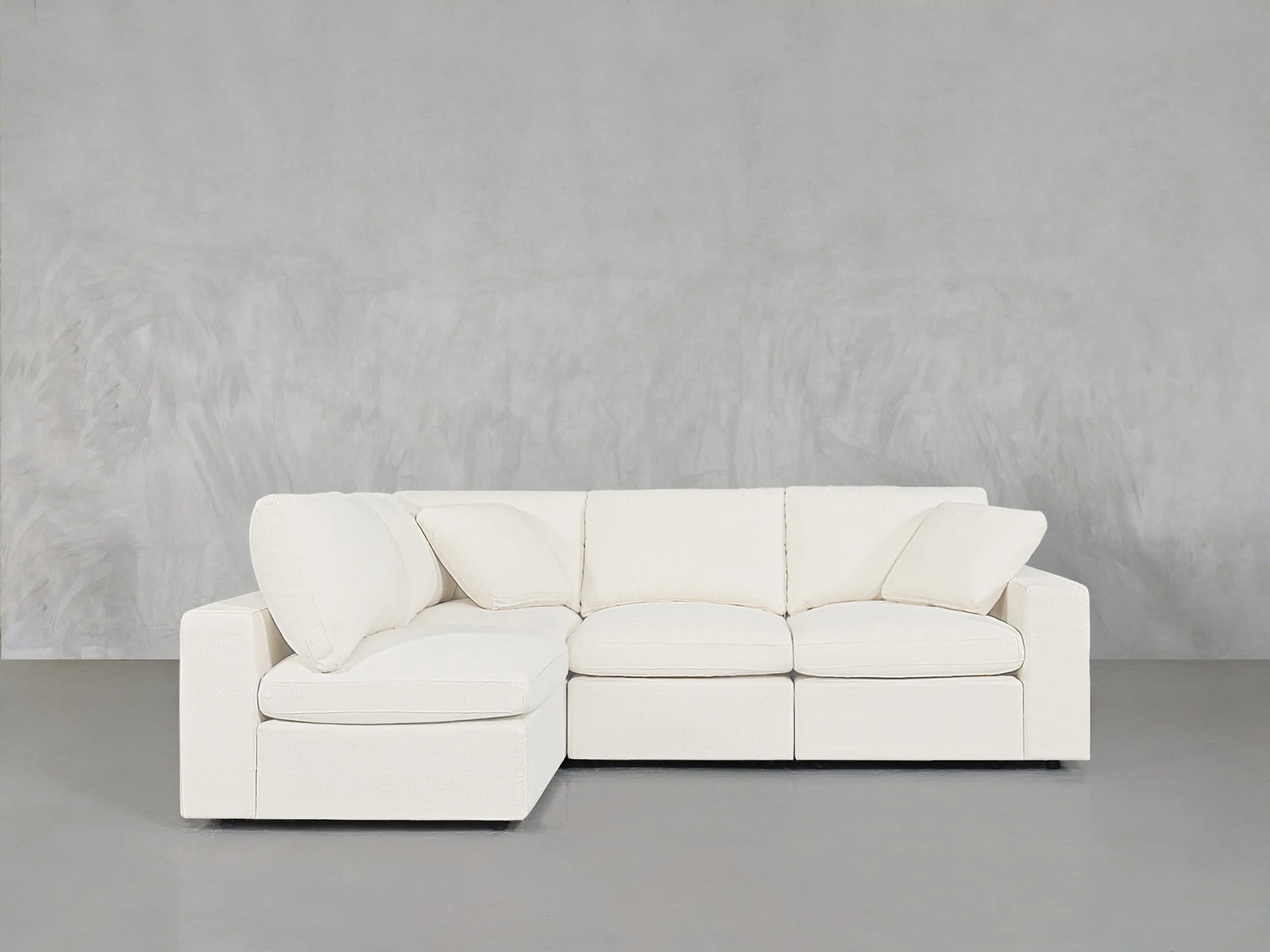 4-Seat Modular Open Corner Sectional - Image 123