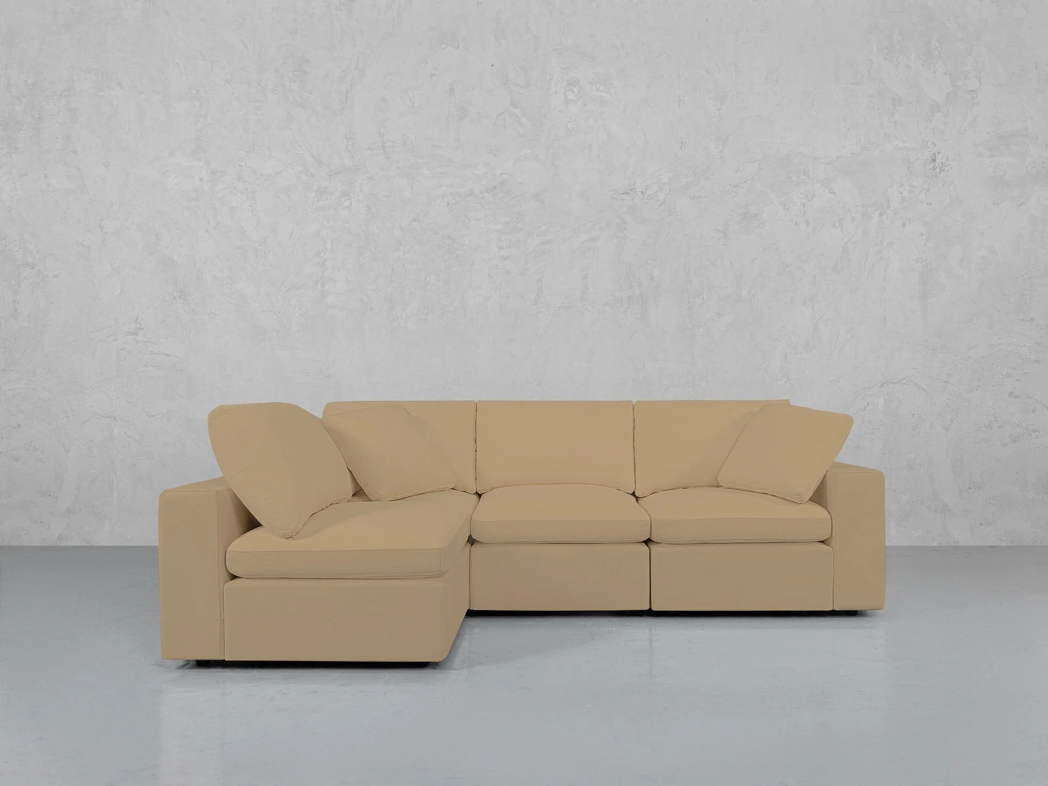 4-Seat Modular Open Corner Sectional - Image 146