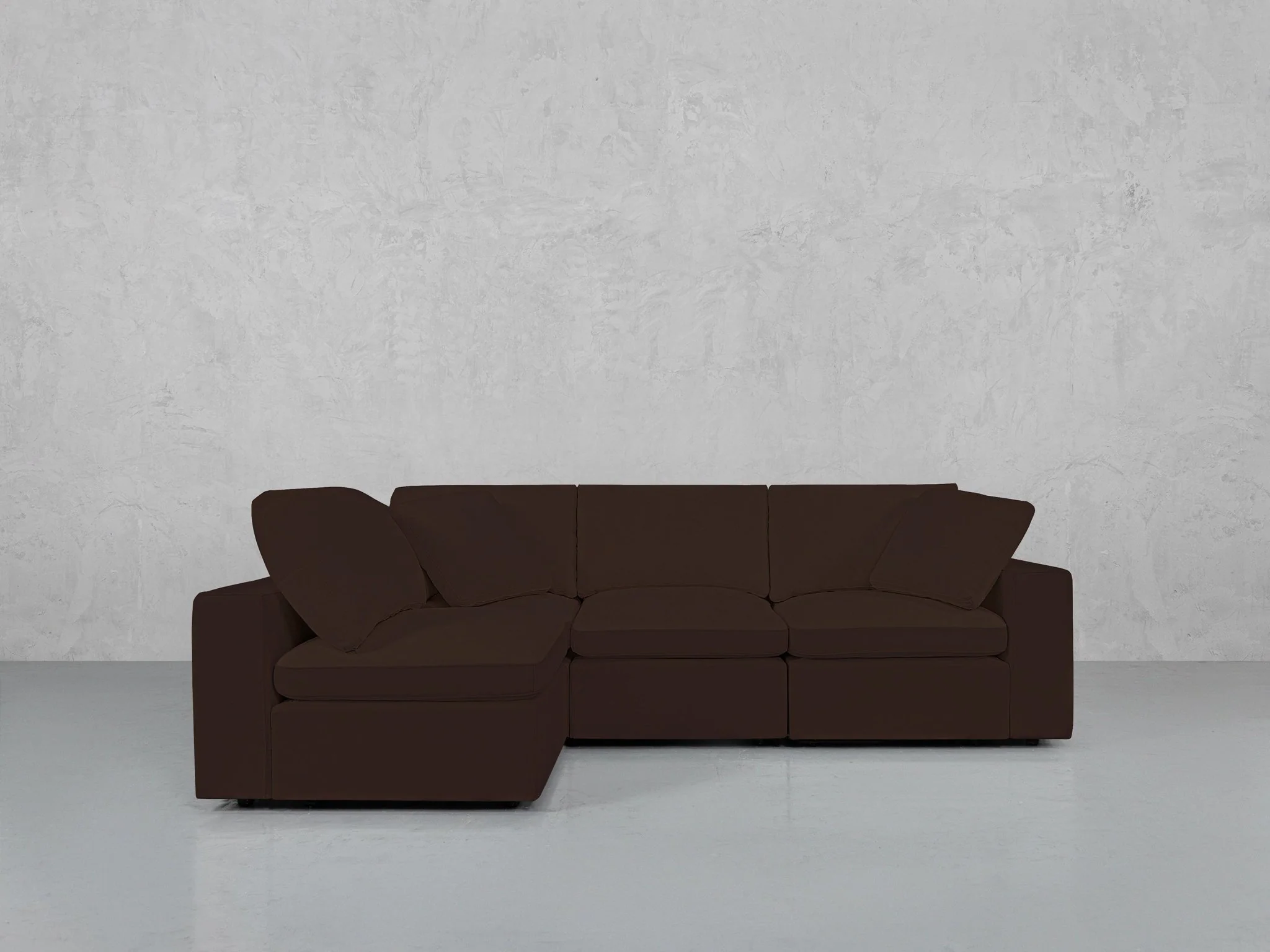 4-Seat Modular Open Corner Sectional - Image 158
