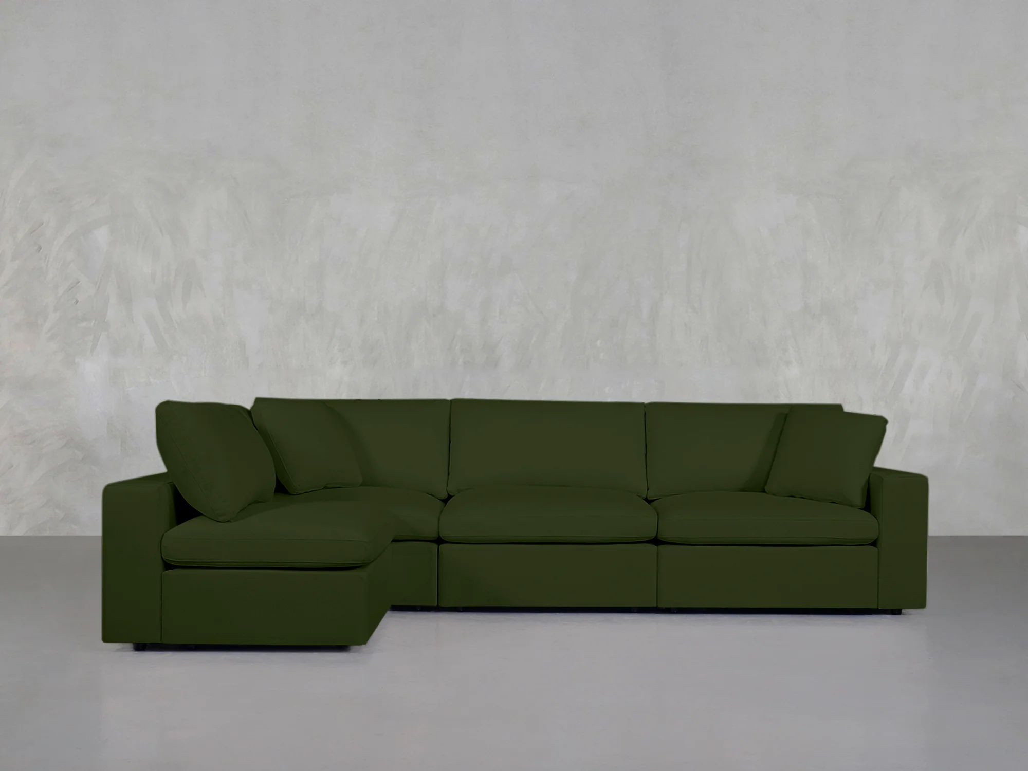 4-Seat Modular Open Corner Sectional - Image 168