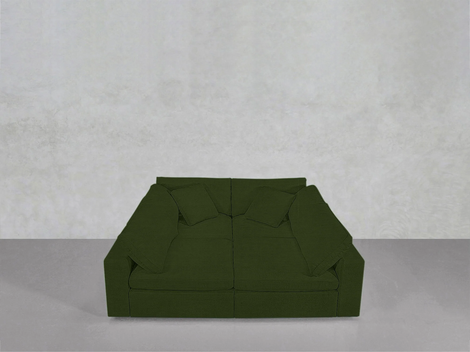 4-Seat Modular Open Corner Sectional - Image 172