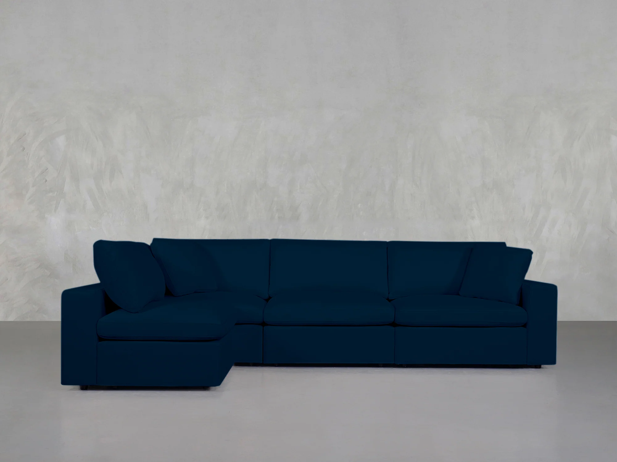 4-Seat Modular Open Corner Sectional - Image 180