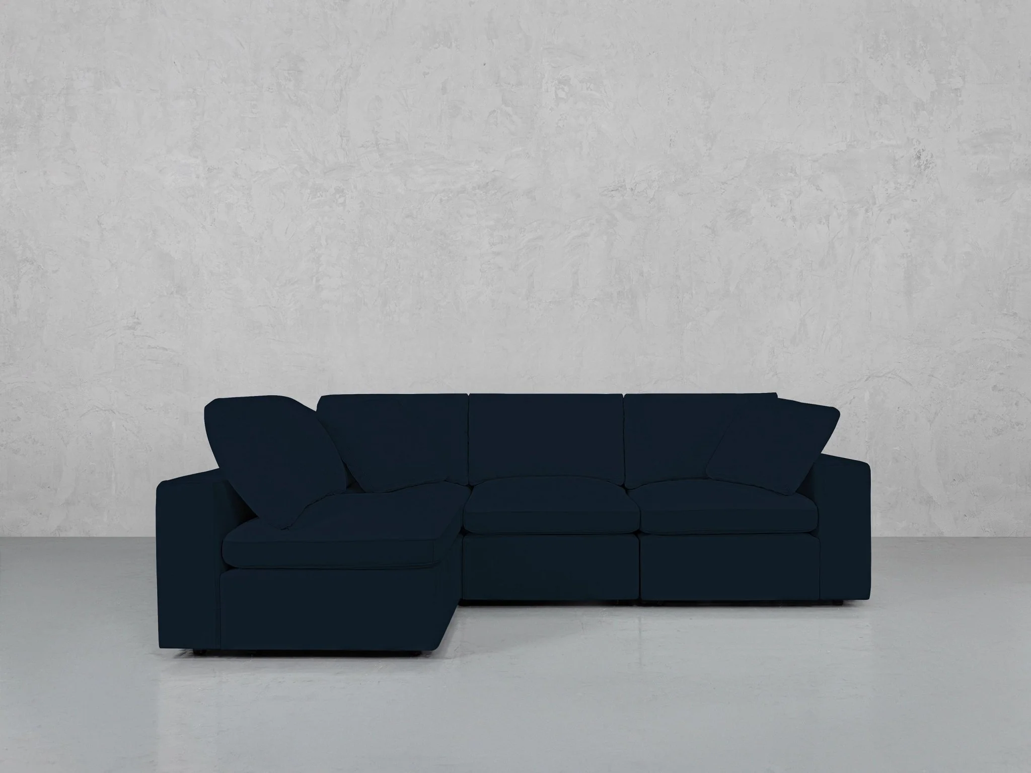 4-Seat Modular Open Corner Sectional - Image 182