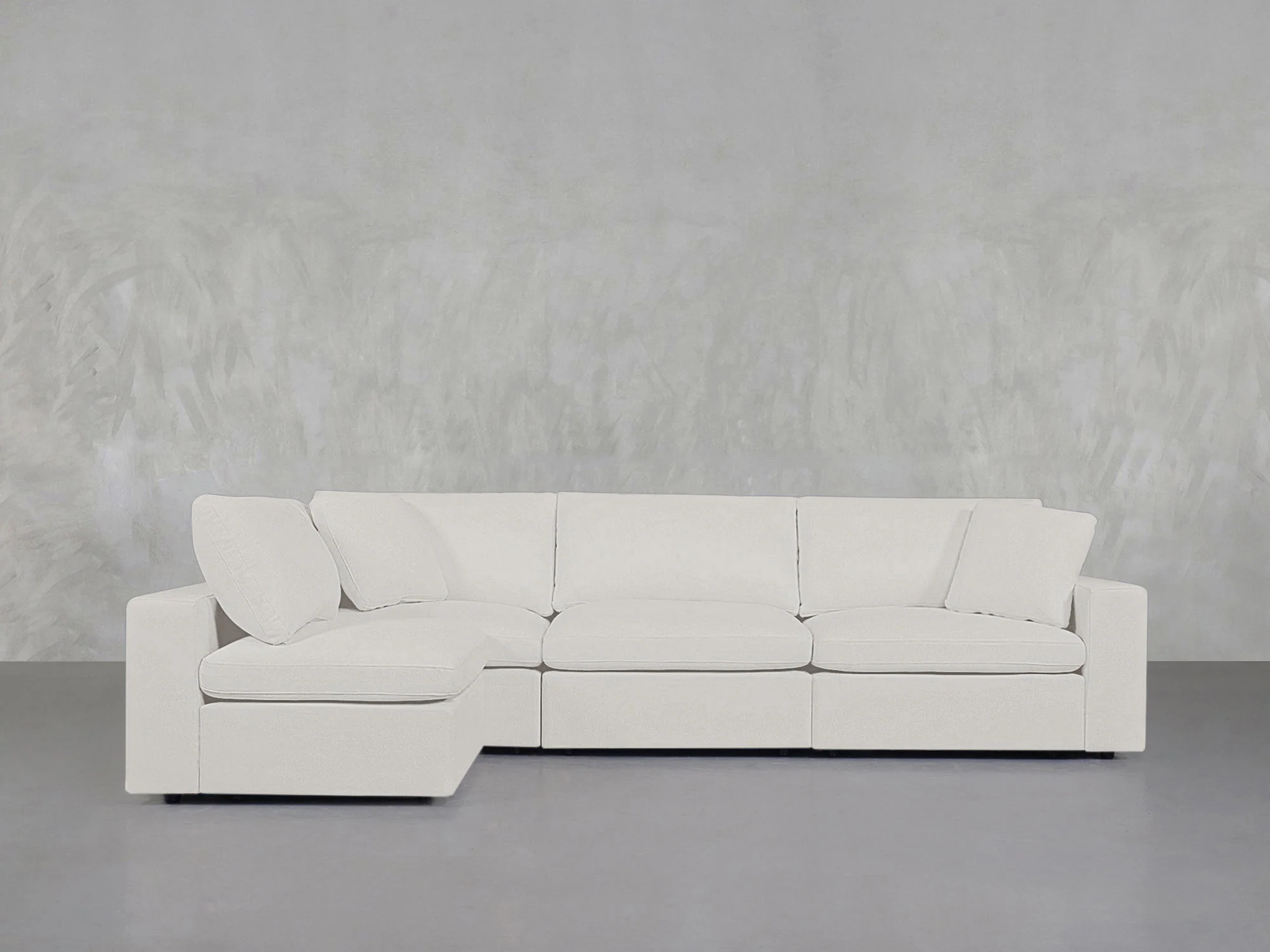 4-Seat Modular Open Corner Sectional - Image 192