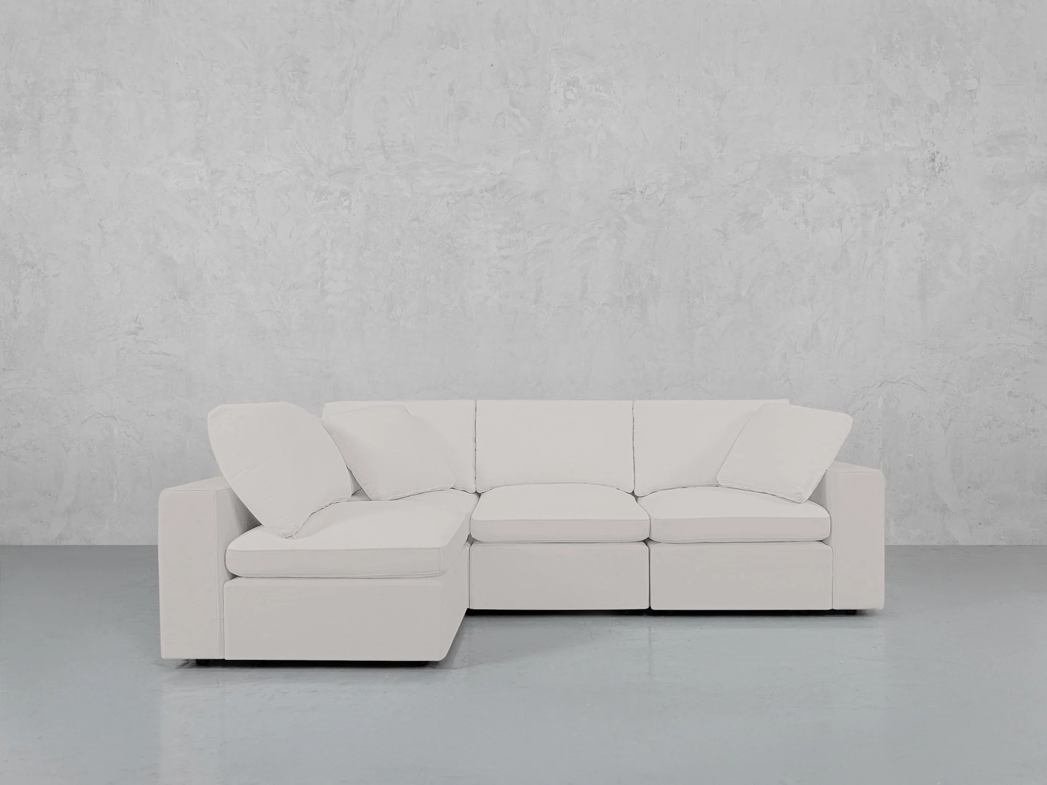 4-Seat Modular Open Corner Sectional - Image 195