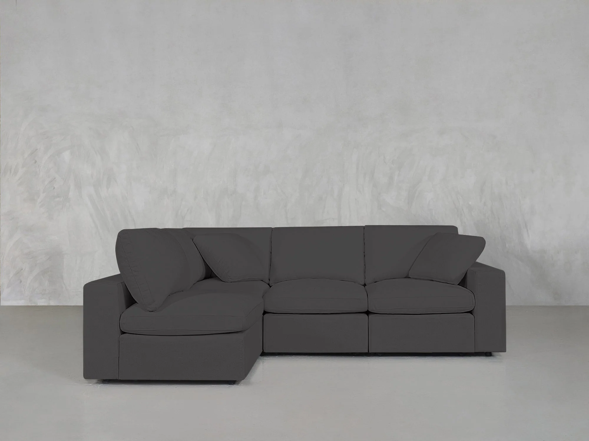 4-Seat Modular Open Corner Sectional - Image 205