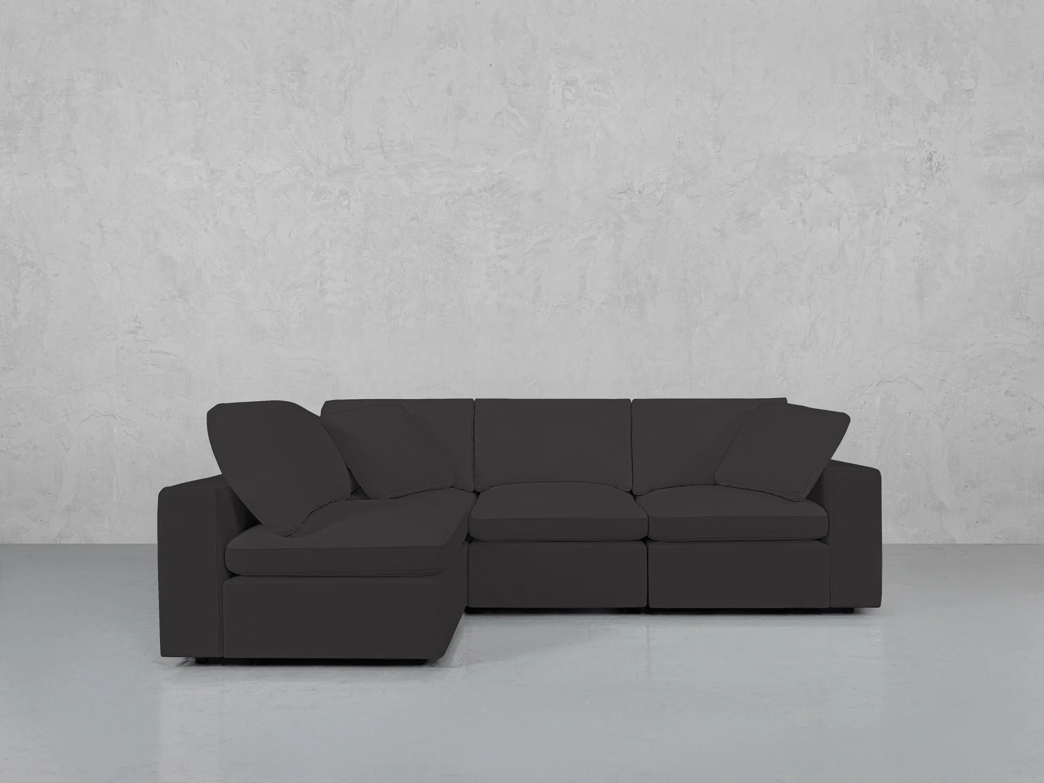 4-Seat Modular Open Corner Sectional - Image 206