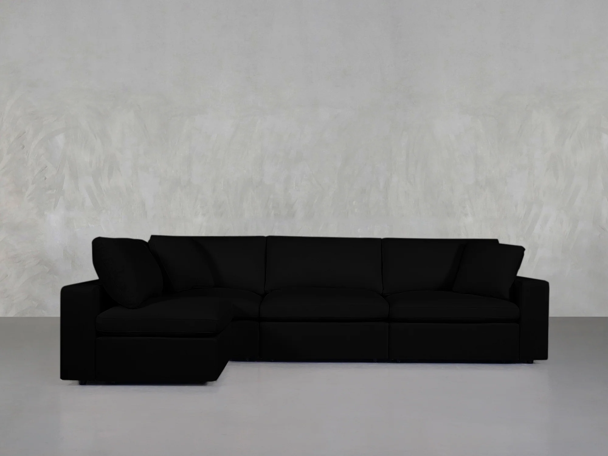 4-Seat Modular Open Corner Sectional - Image 214
