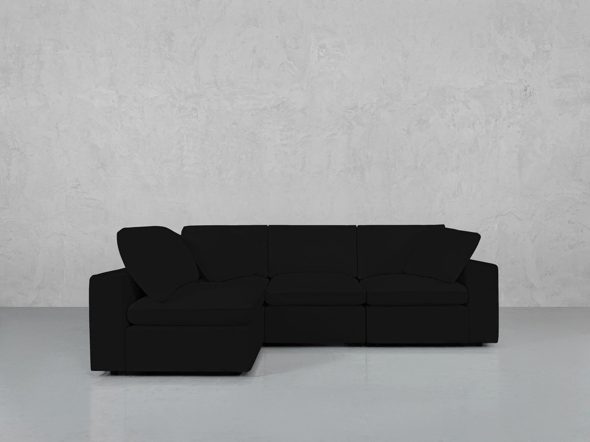 4-Seat Modular Open Corner Sectional - Image 217