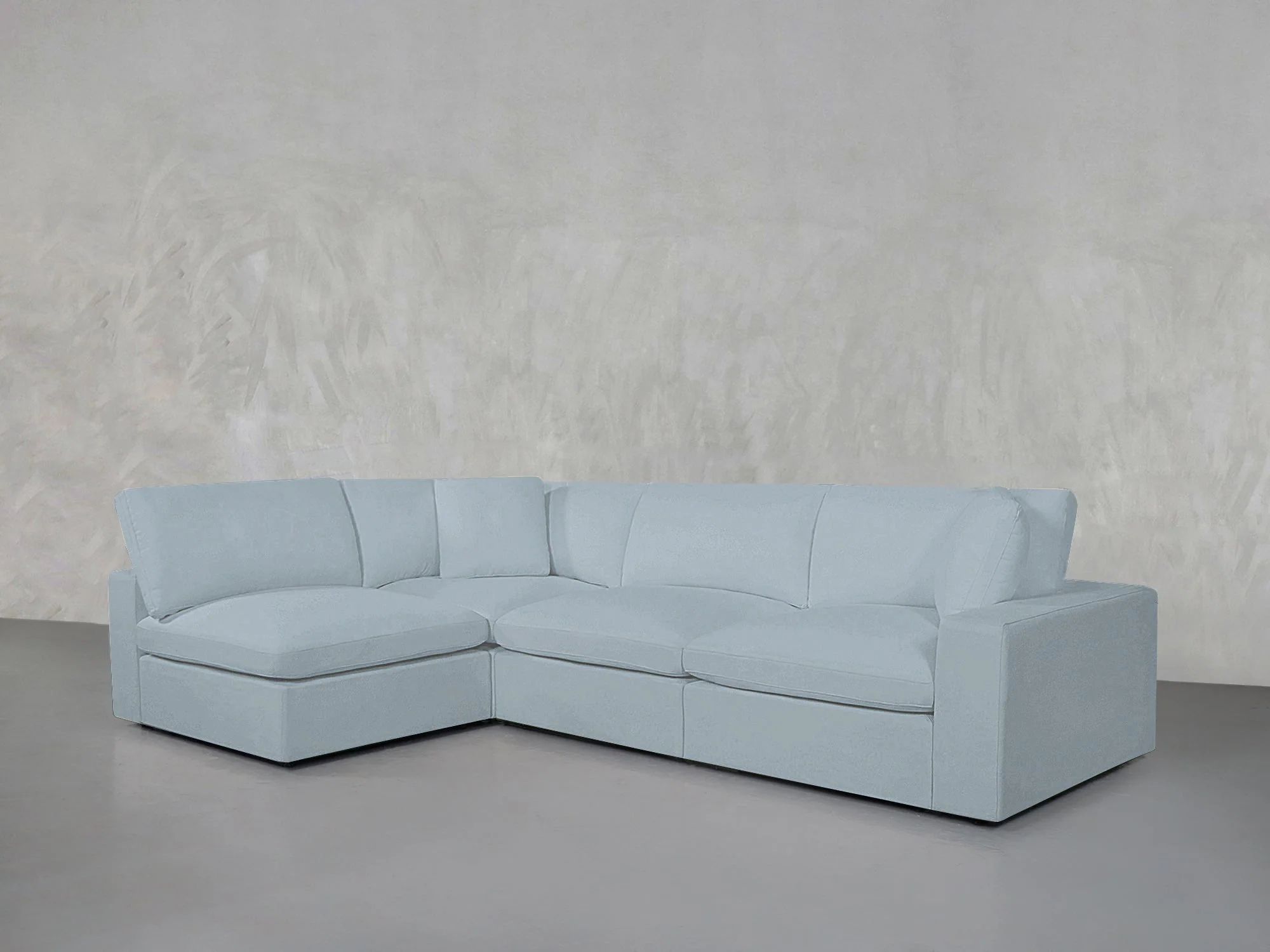 4-Seat Modular Open Corner Sectional - Image 225