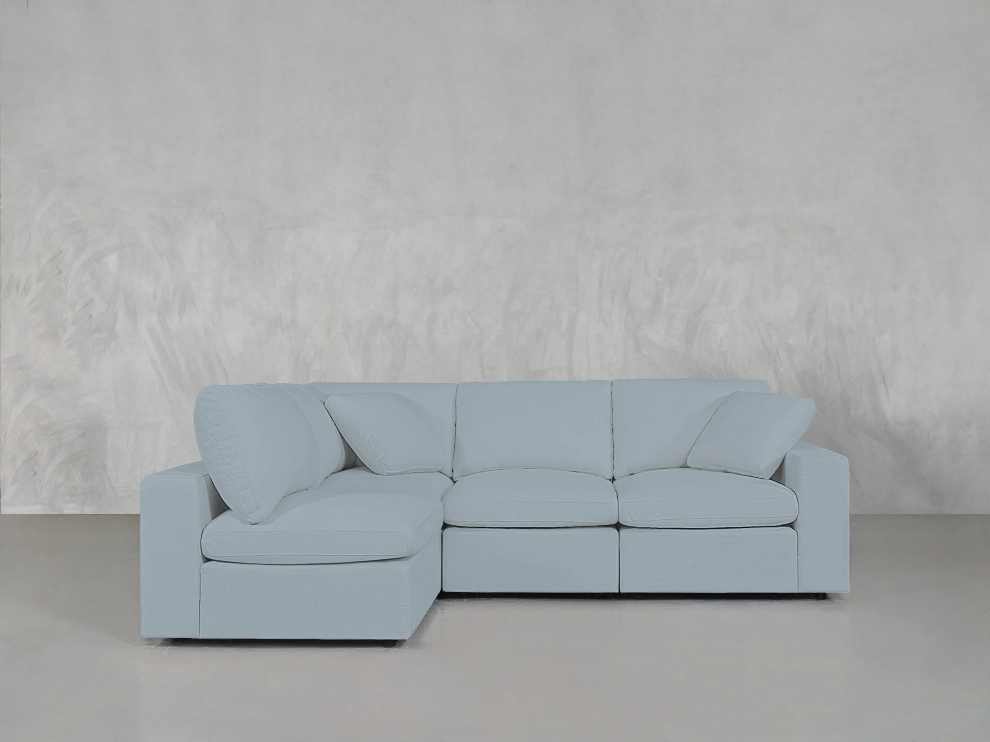 4-Seat Modular Open Corner Sectional - Image 226
