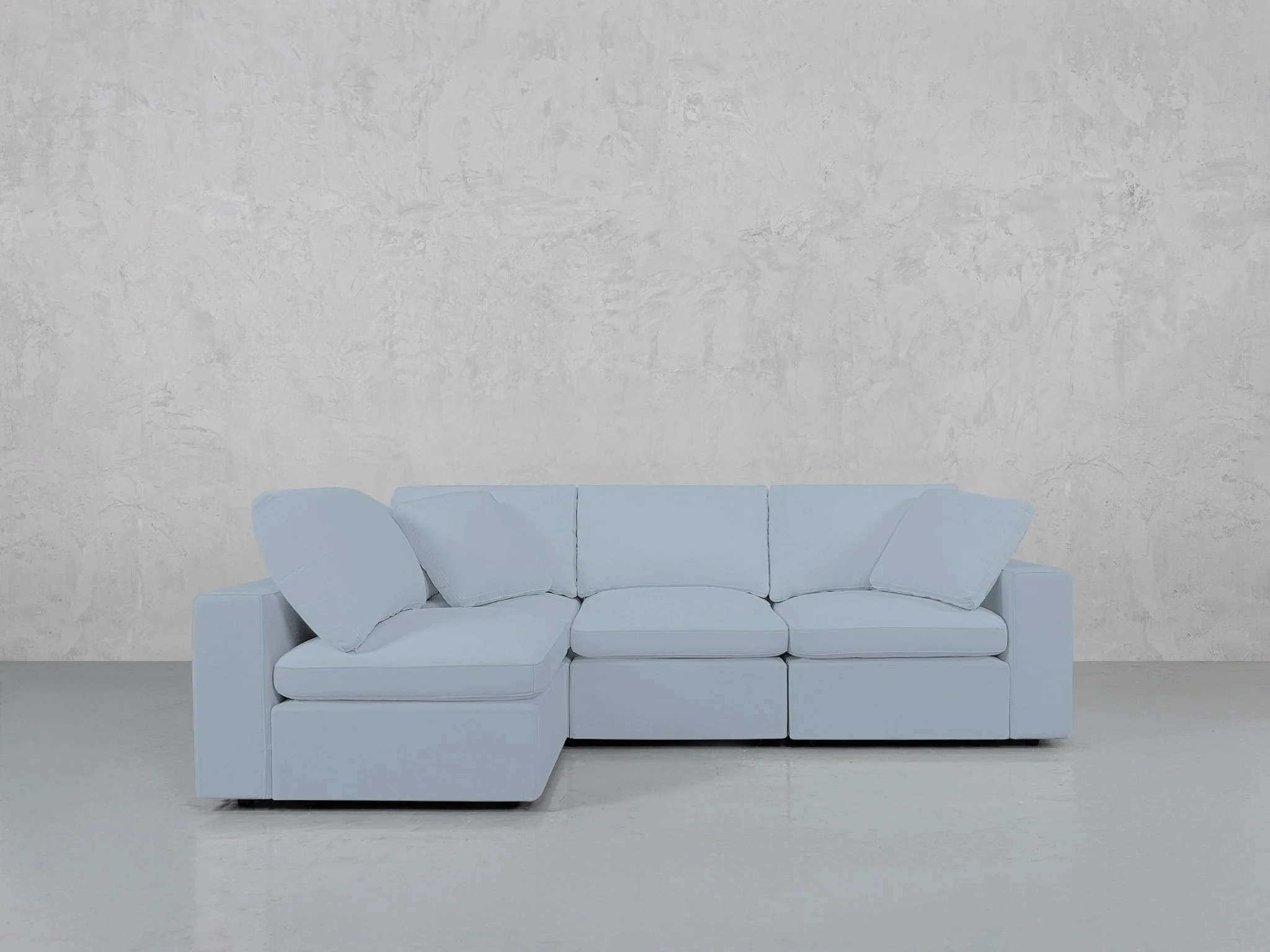 4-Seat Modular Open Corner Sectional - Image 227