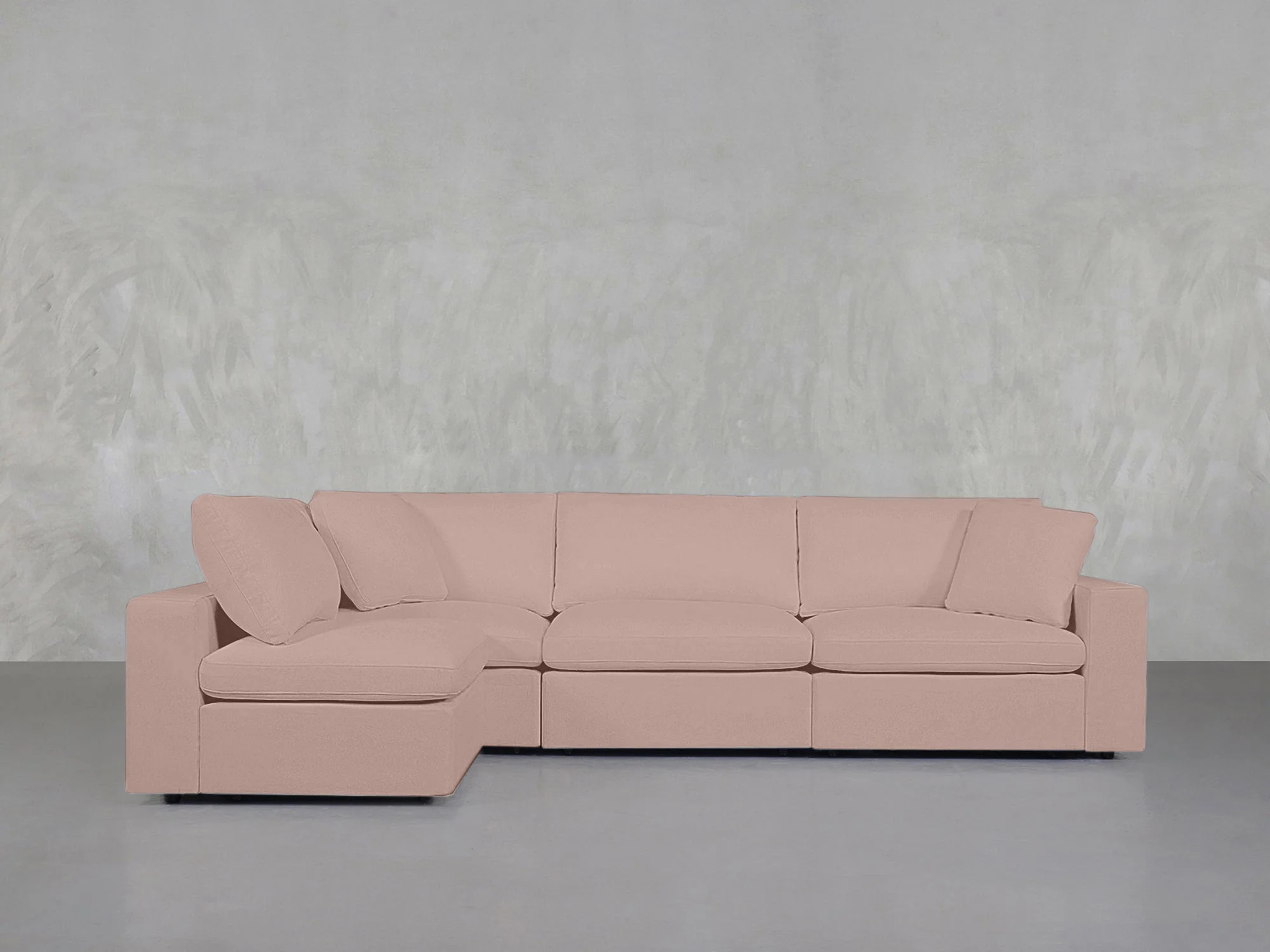 4-Seat Modular Open Corner Sectional - Image 236