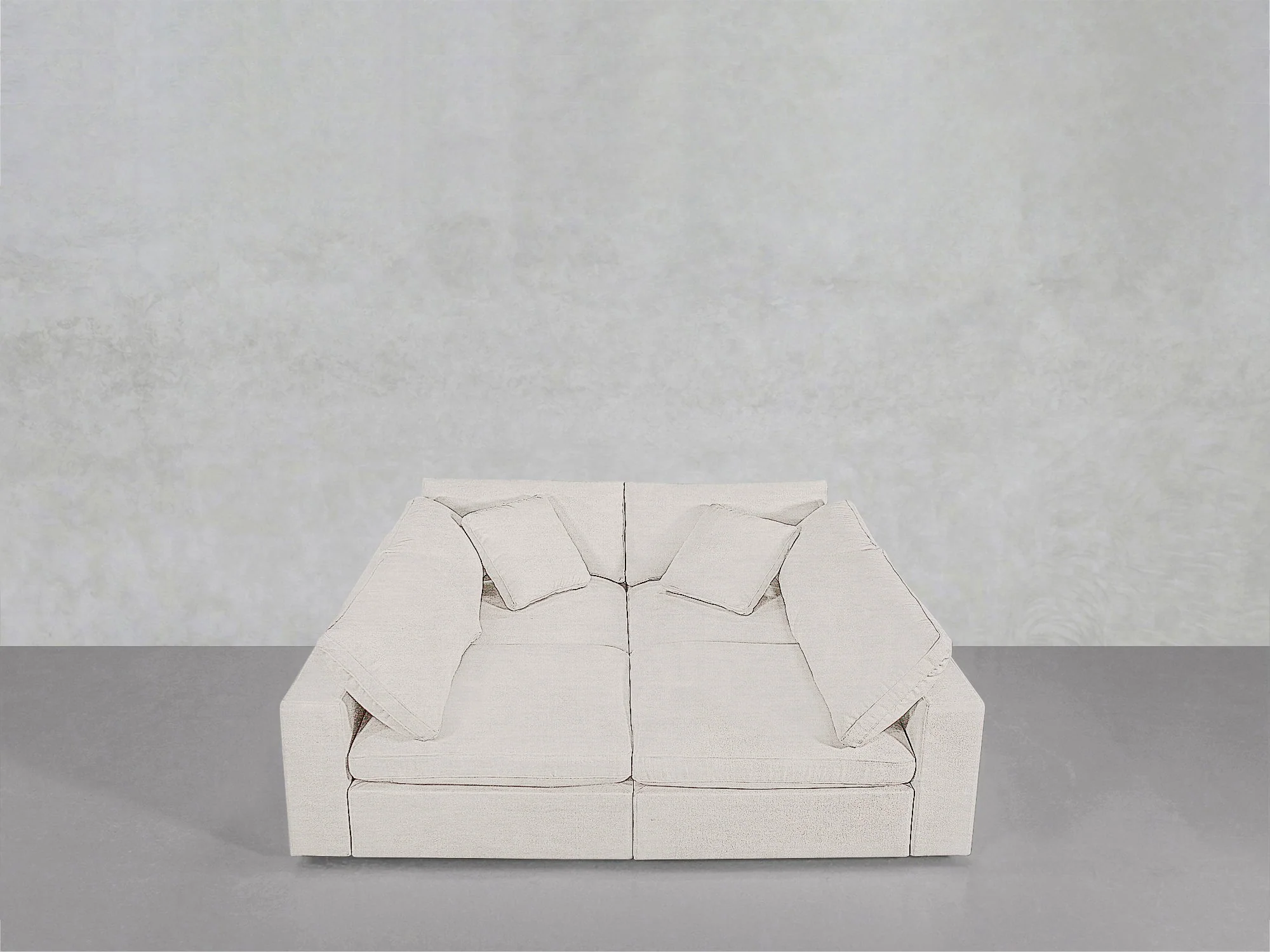 4-Seat Modular Open Corner Sectional - Image 65