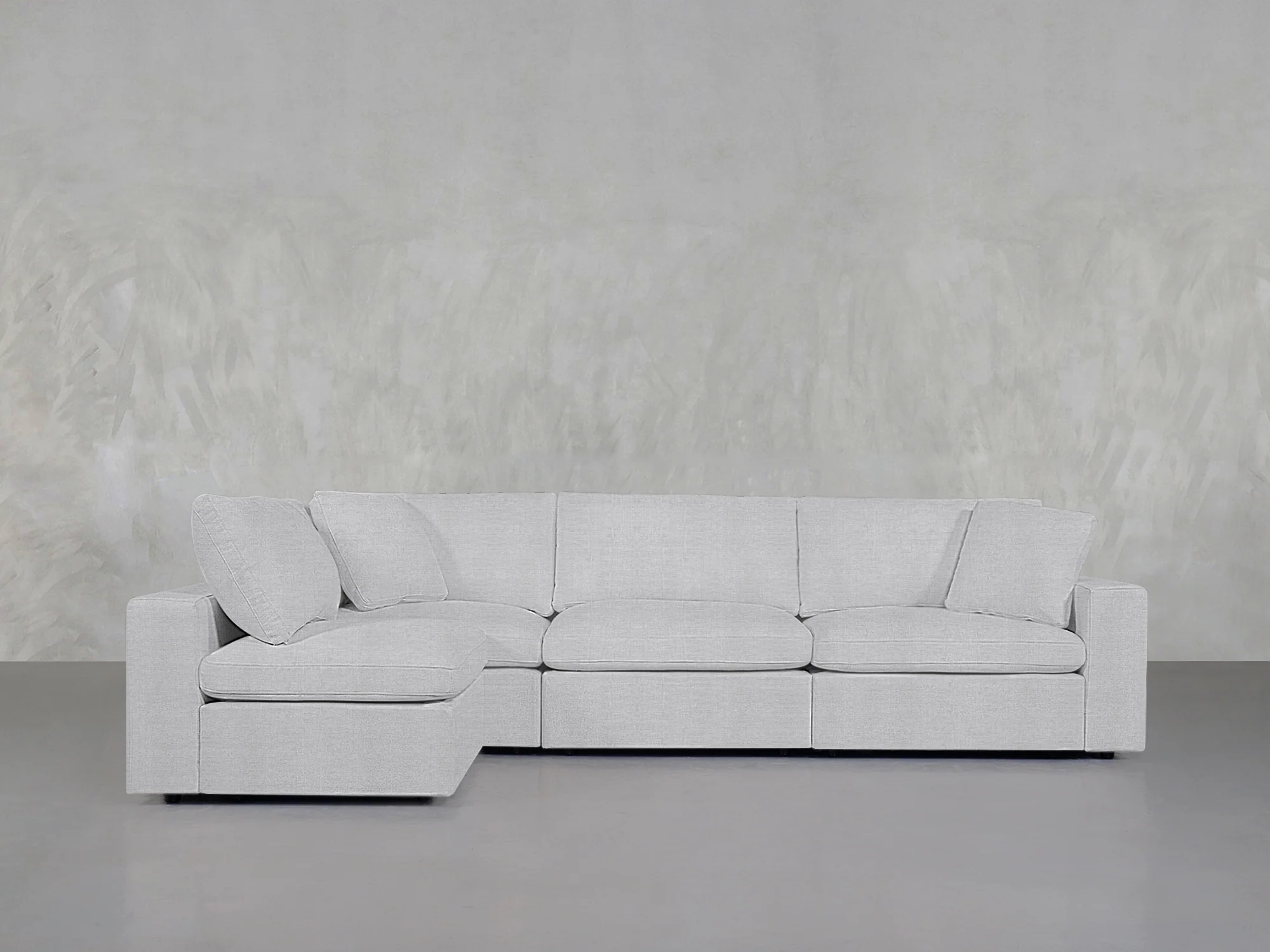 4-Seat Modular Open Corner Sectional - Image 72