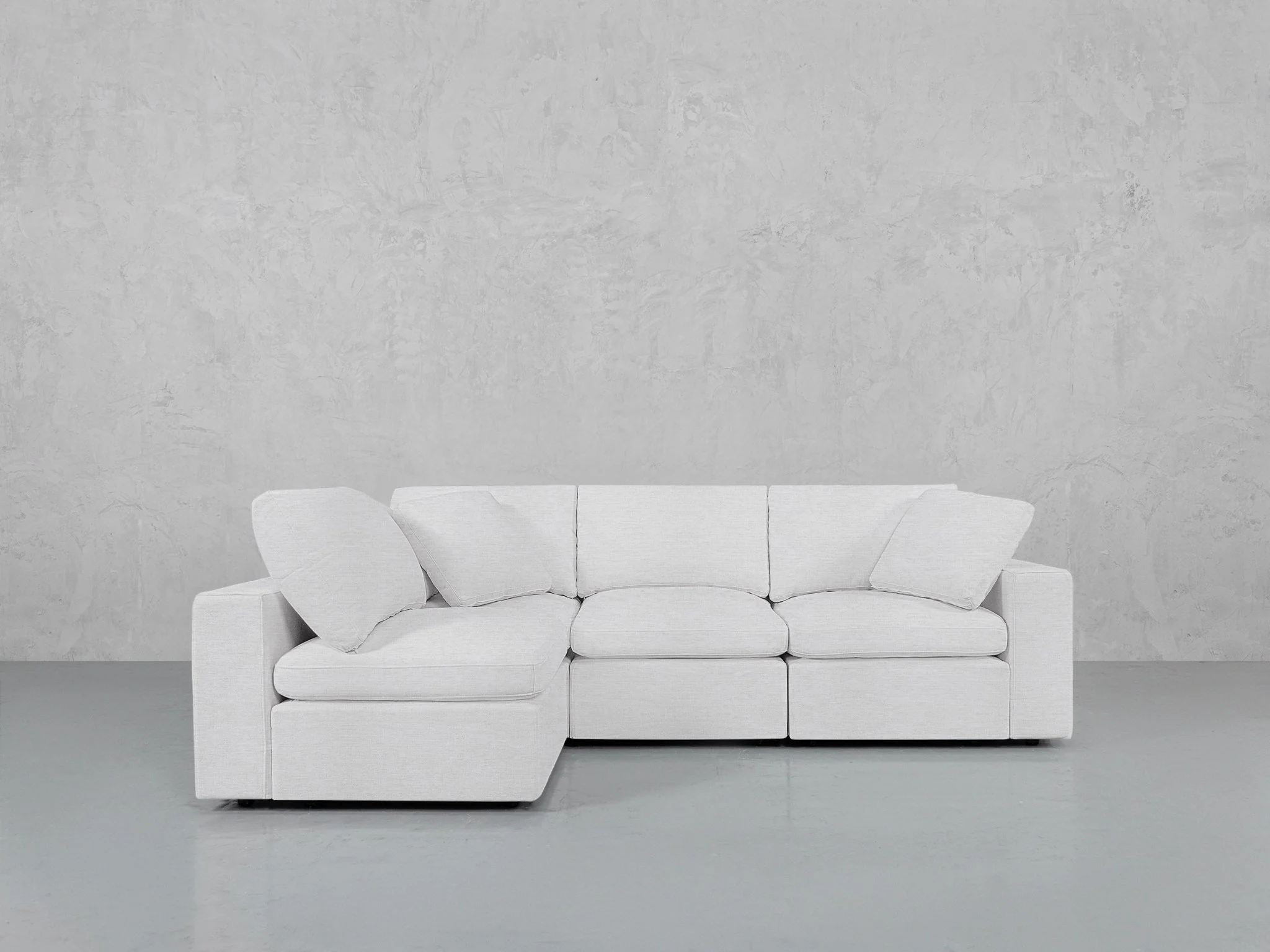 4-Seat Modular Open Corner Sectional - Image 75